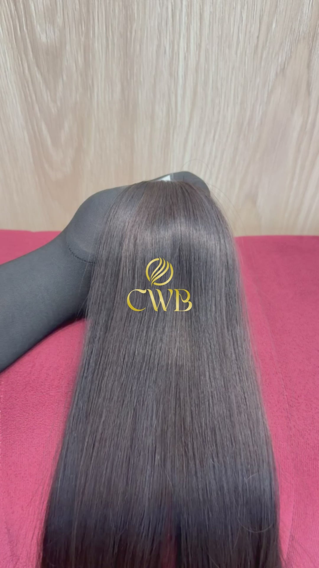 Cabelo Castanho Natural Médio 62cm 64g Brasileiro do Sul