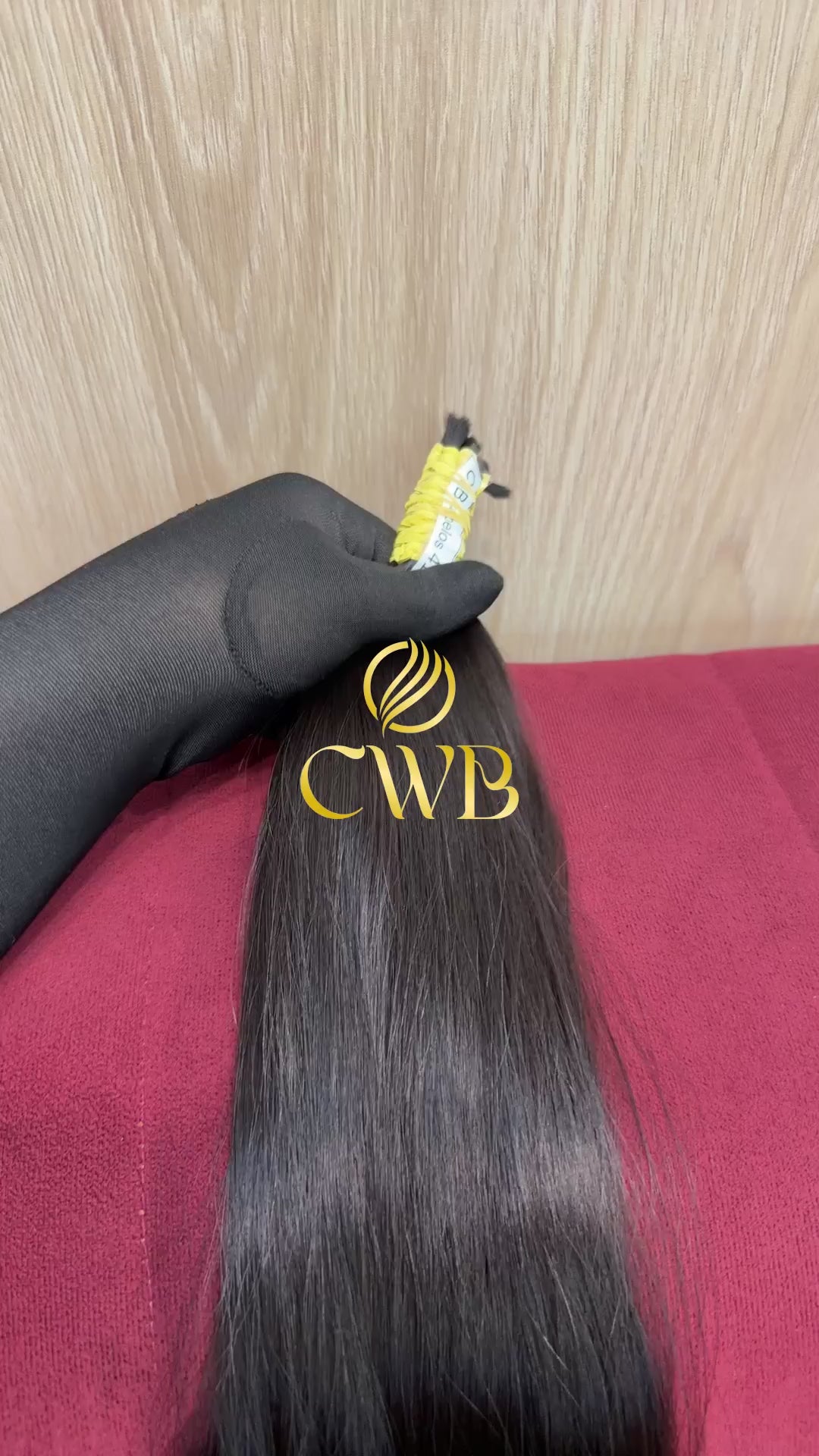 Cabelo Castanho Natural Escuro 53cm 66g Brasileiro do Sul