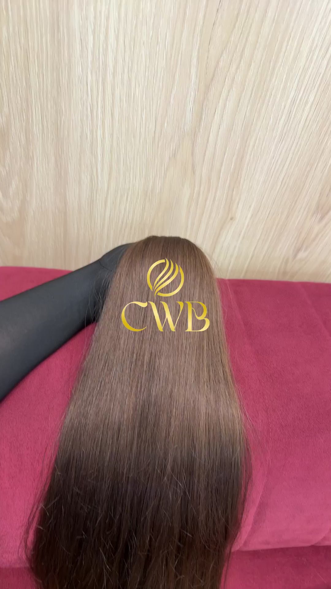 Cabelo Castanho Claro 71cm 136g Brasileiro do Sul