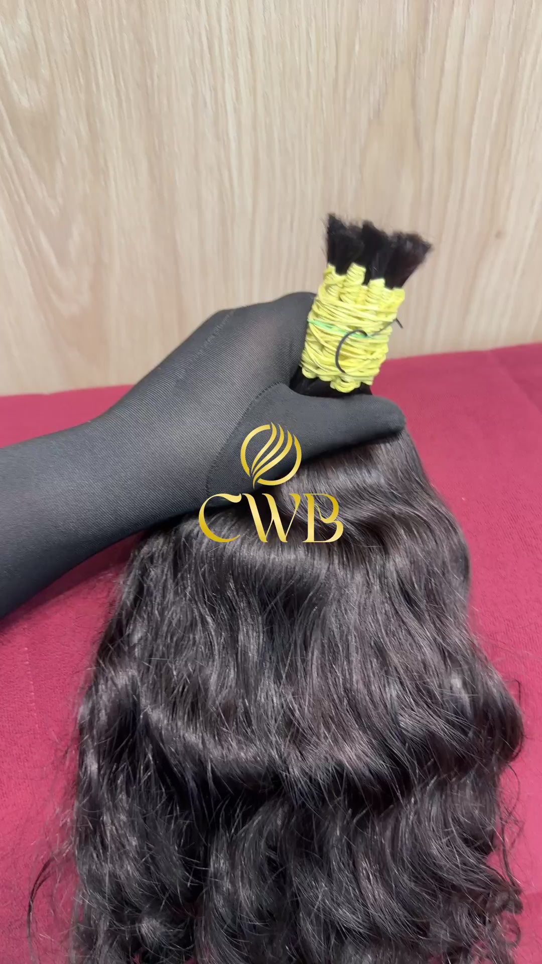 Cabelo Castanho Natural Escuro 40cm 177g Brasileiro do Sul