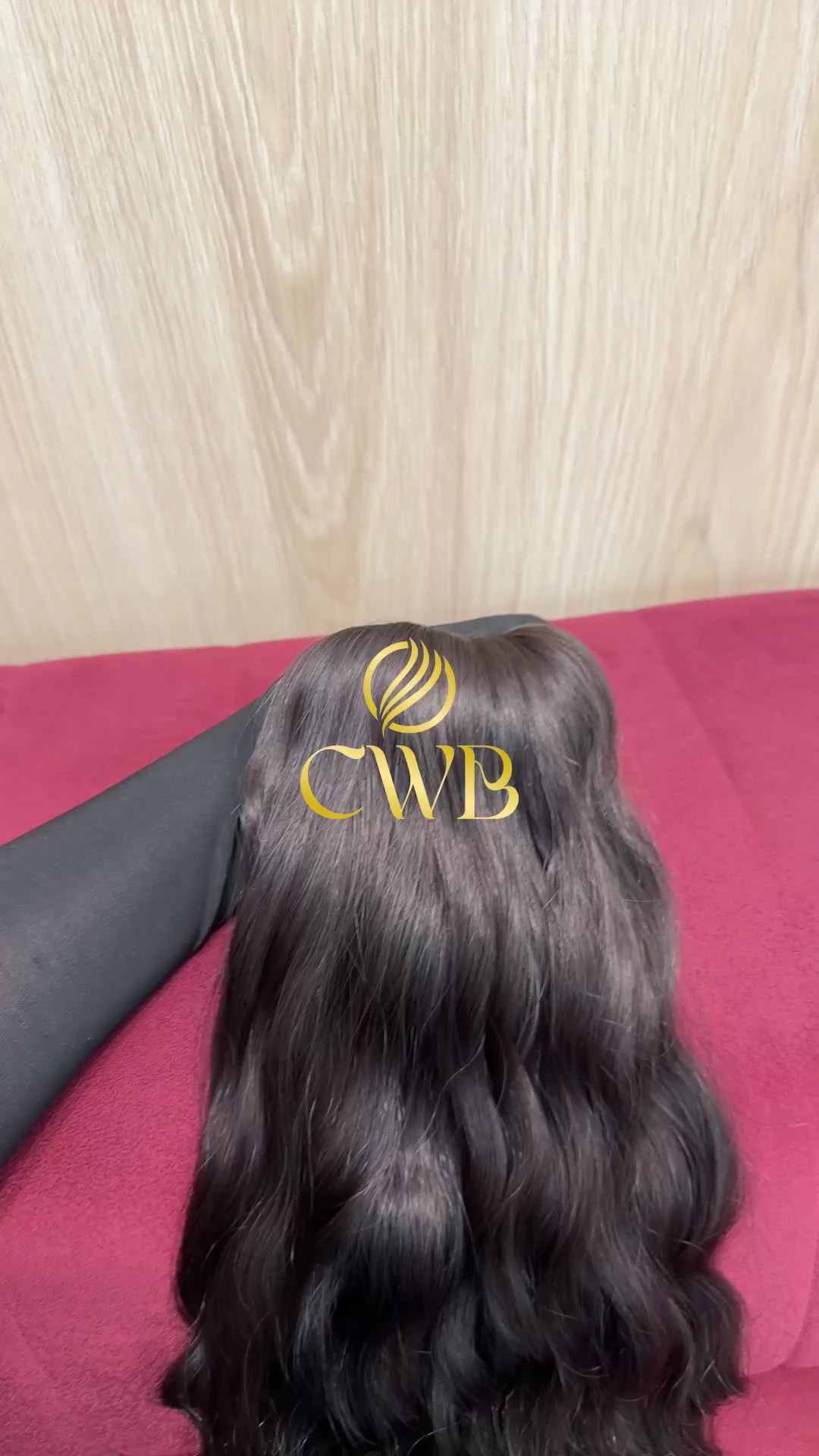 Cabelo Castanho Médio 59cm 168g Brasileiro do Sul