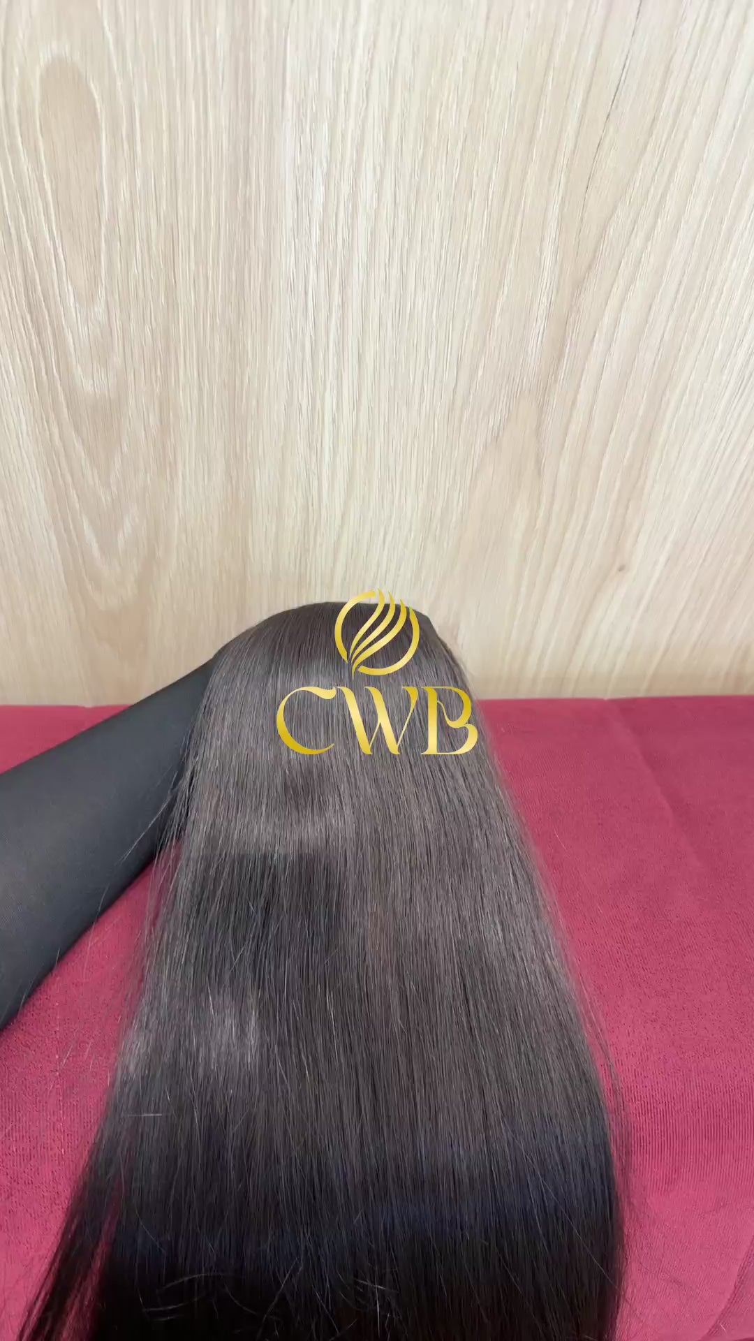 Cabelo Castanho Claro 77cm 193g Brasileiro do Sul