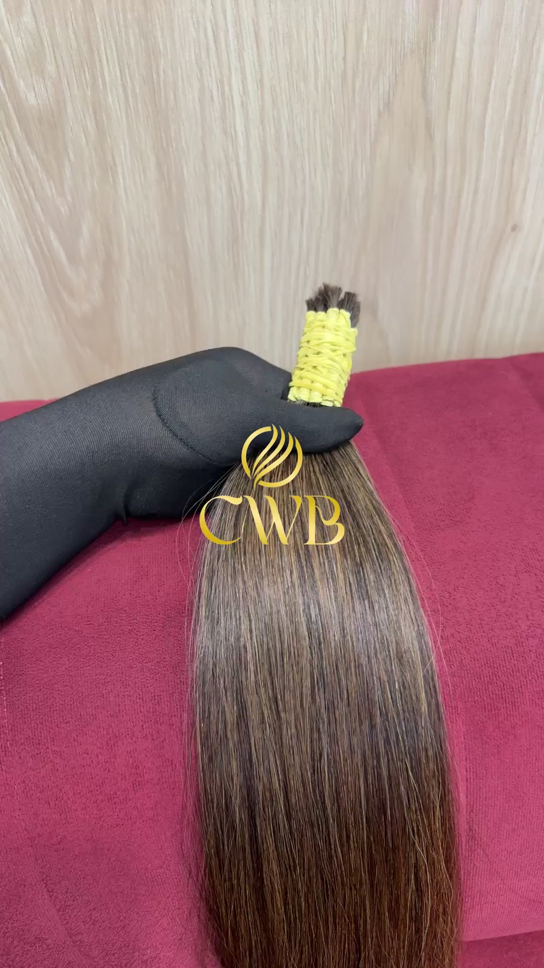 Cabelo Loiro Descolorido Mesclado 50cm 103g Brasileiro do Sul
