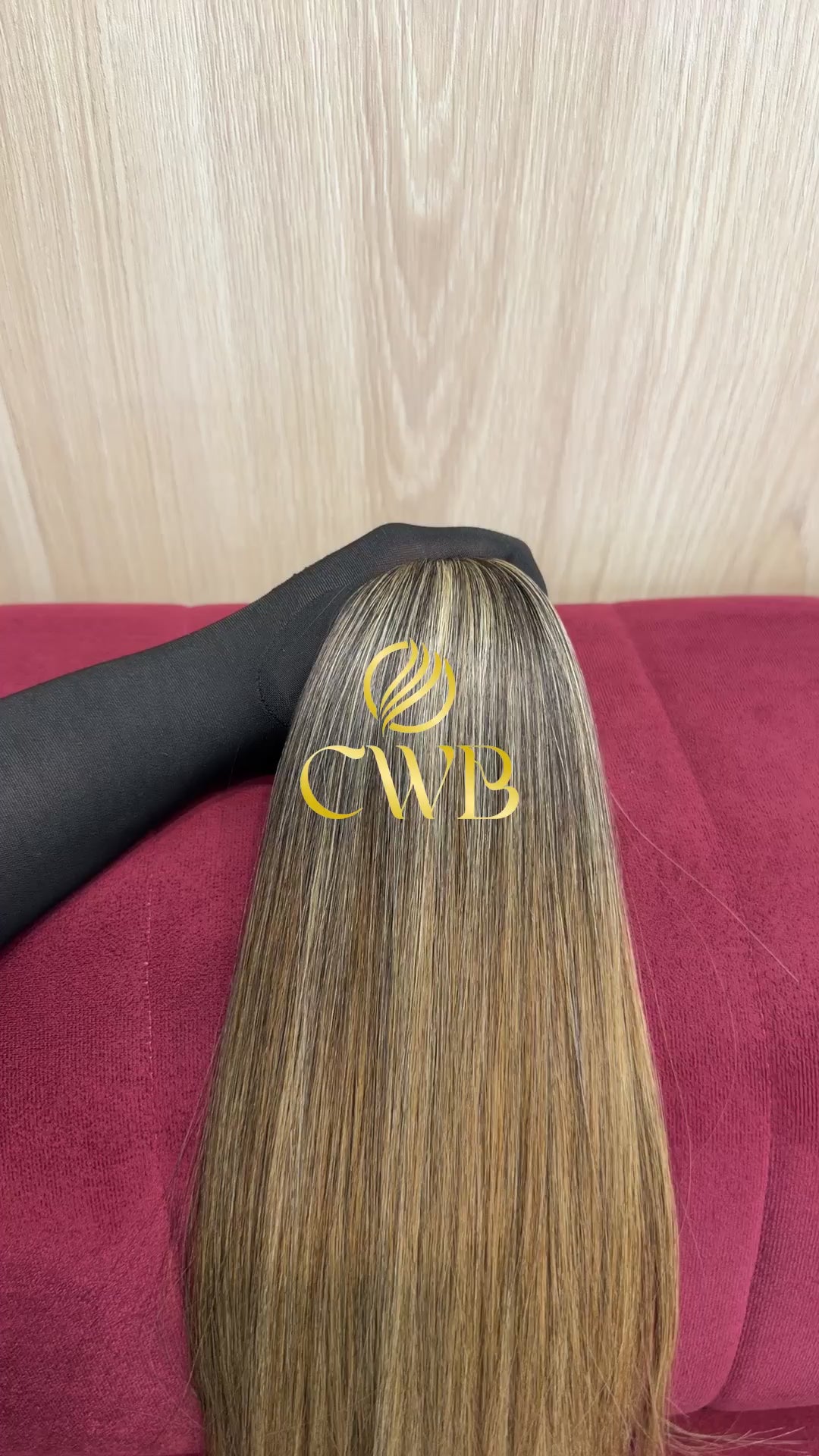 Cabelo Loiro Descolorido Moreno Iluminado 57cm 152g Brasileiro do Sul