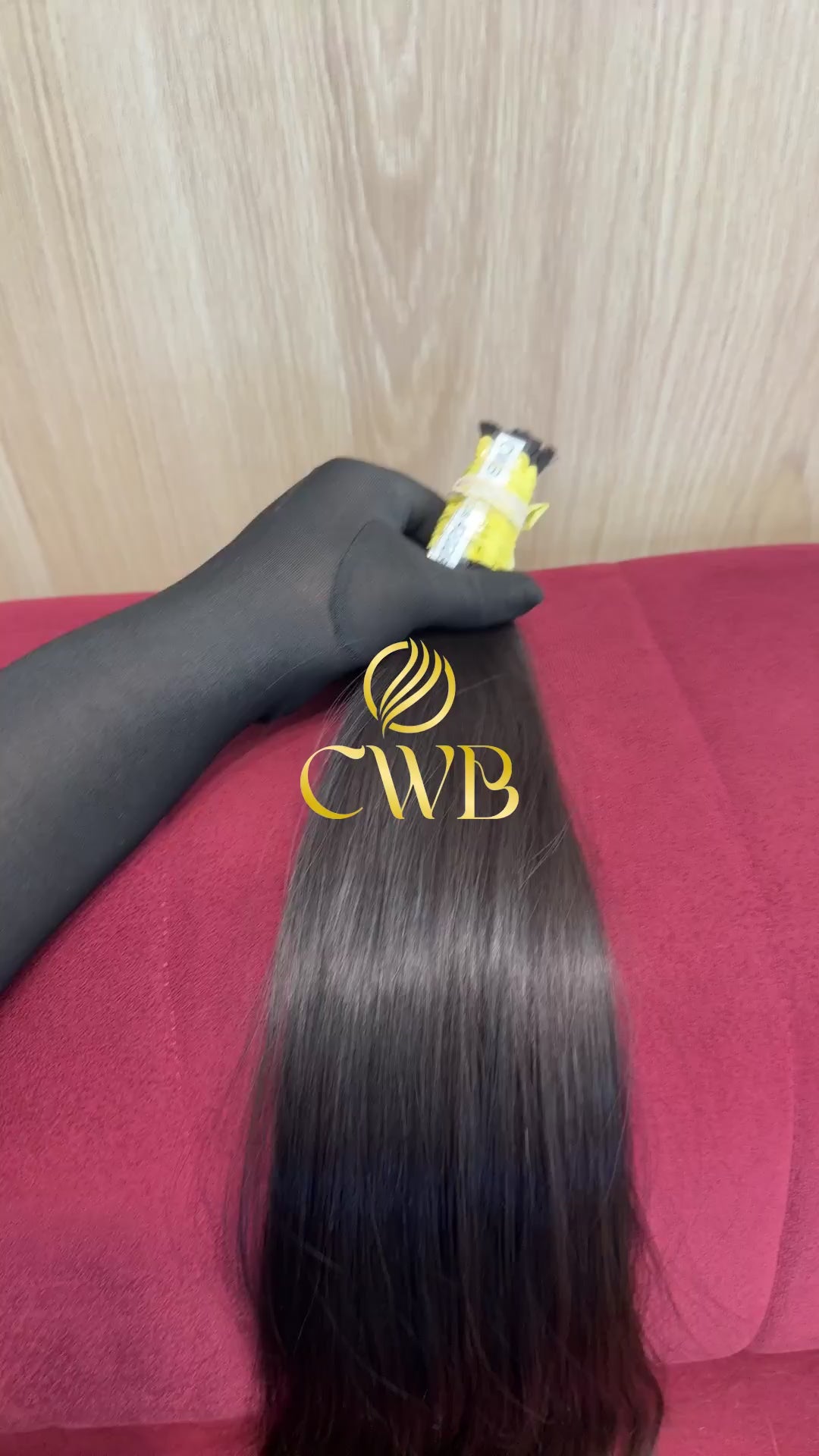 Cabelo Castanho Escuro Natural 54cm 162g Brasileiro do Sul