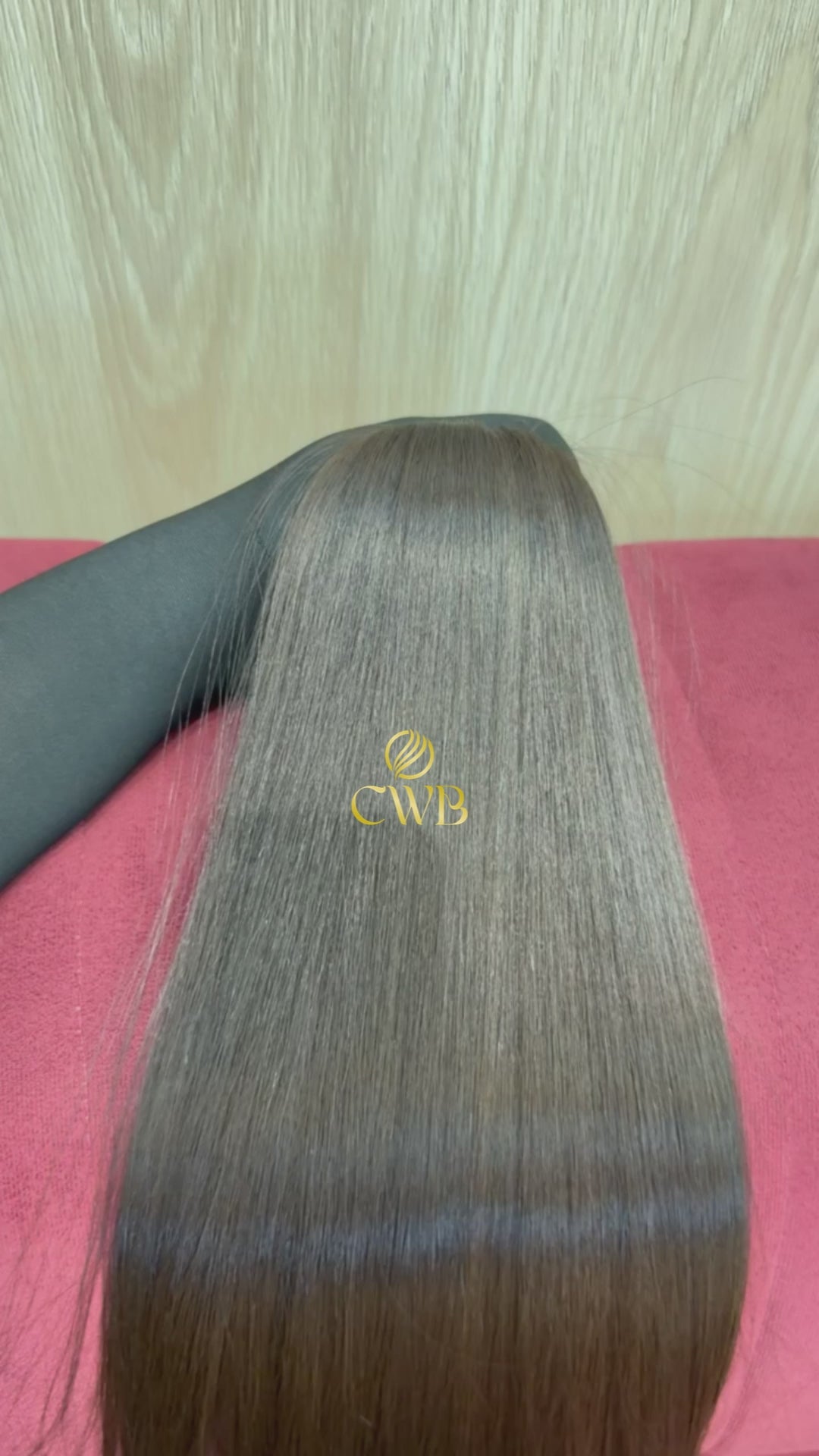 Cabelo Castanho Natural Claro 70cm 104g Brasileiro do Sul