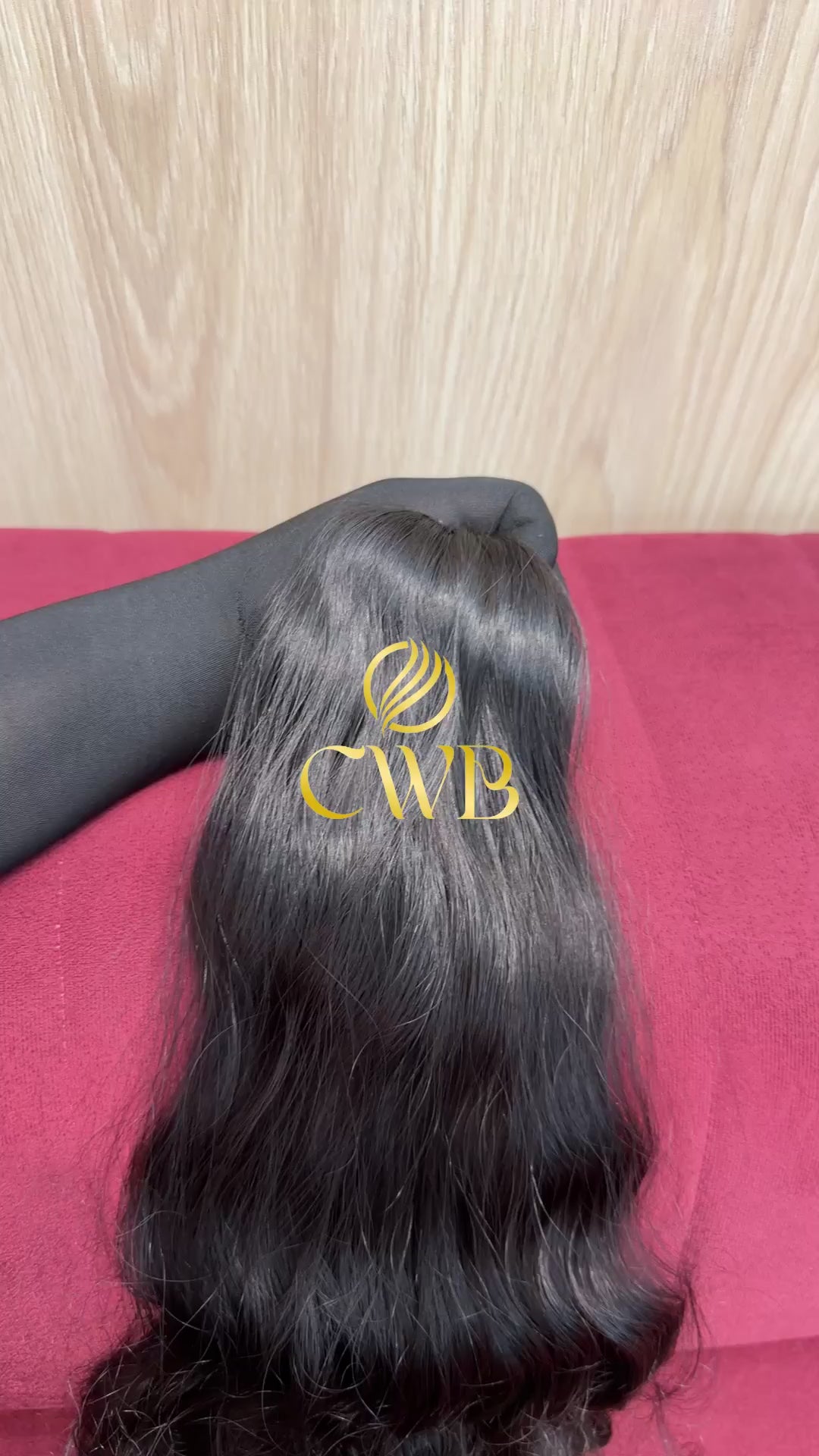 Cabelo Castanho Natural Escuro 50cm 97g Brasileiro do Sul