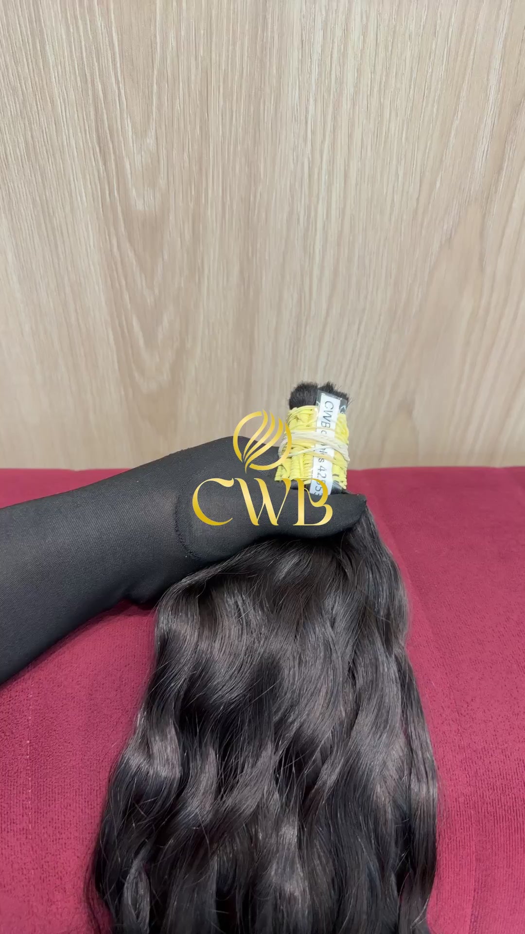Cabelo Castanho Natural Escuro 50cm 193g Brasileiro do Sul