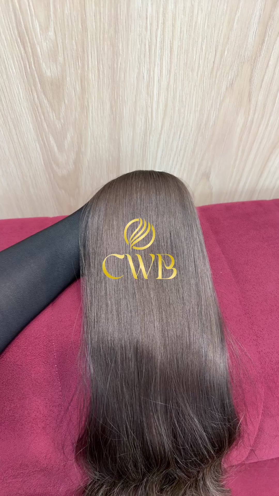 Cabelo Castanho Natural Claro 55cm 94g Brasileiro do Sul