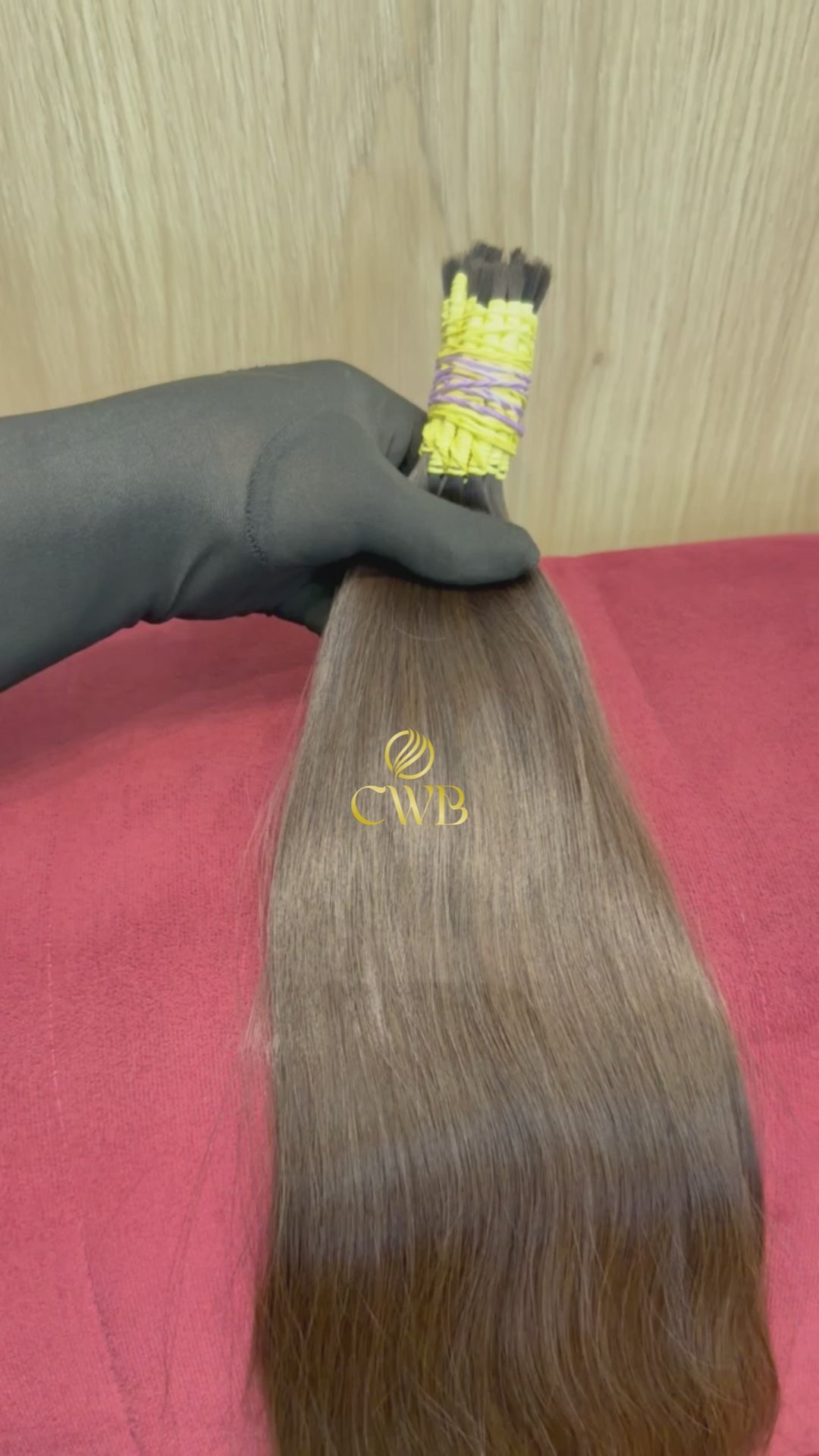 Cabelo Loiro Natural Escuro 63cm 135g Brasileiro do Sul