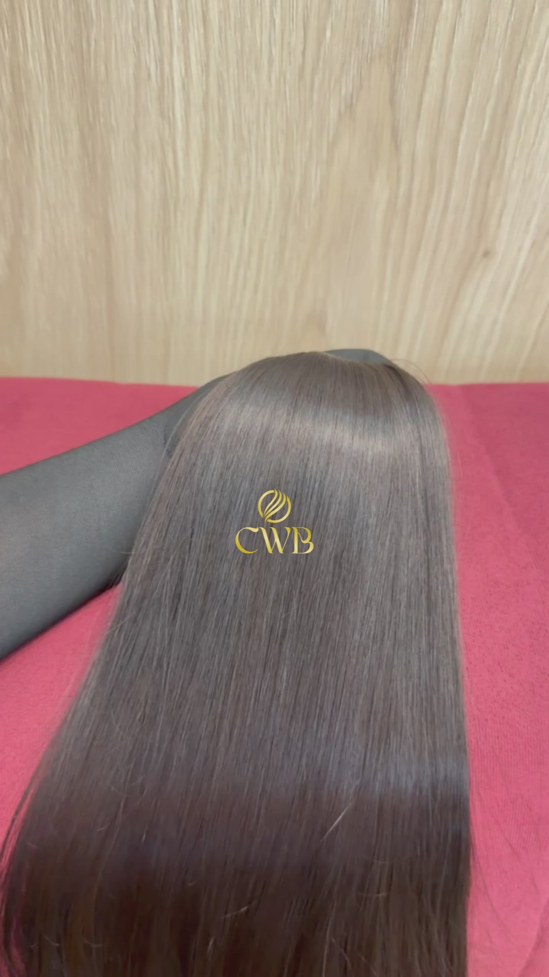 Cabelo Castanho Natural Claro 64cm 177g Brasileiro do Sul