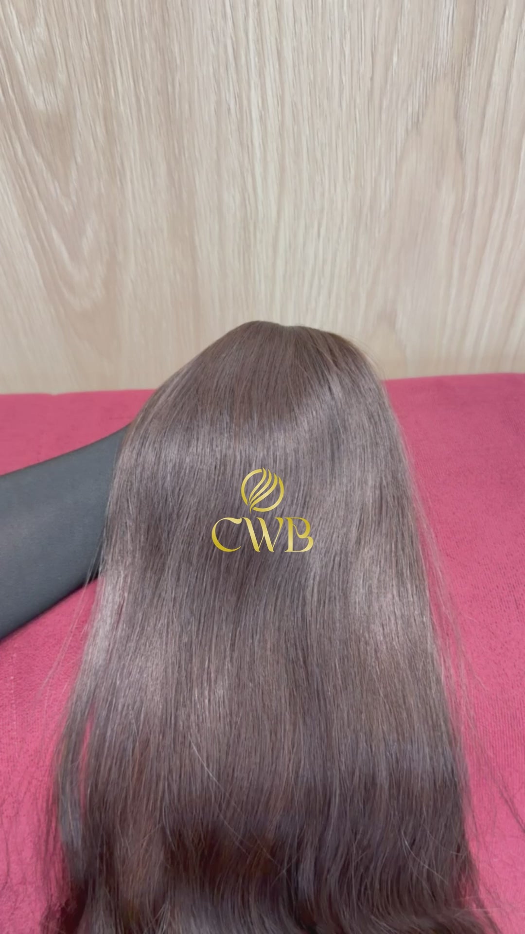 Cabelo Castanho Natural Médio 62cm 121g Brasileiro do Sul