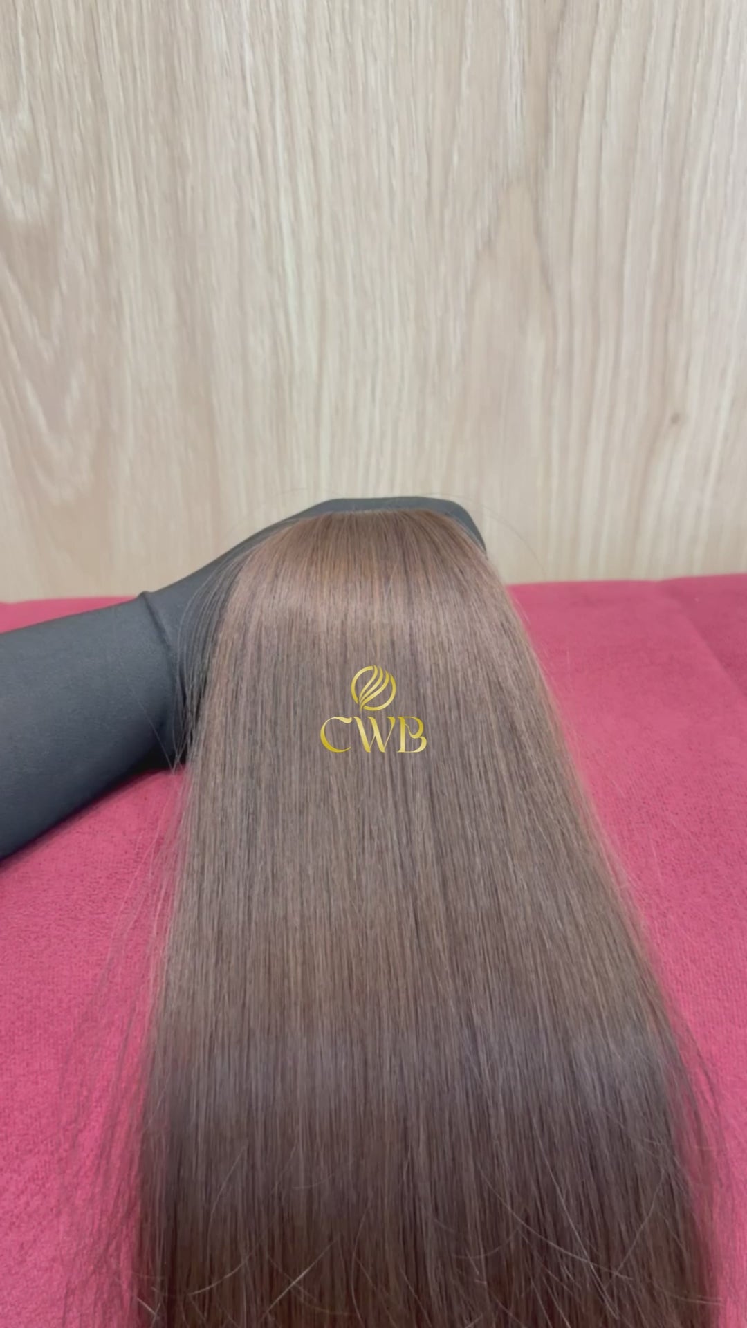Cabelo Loiro Natural Escuro 50cm 92g Brasileiro do Sul