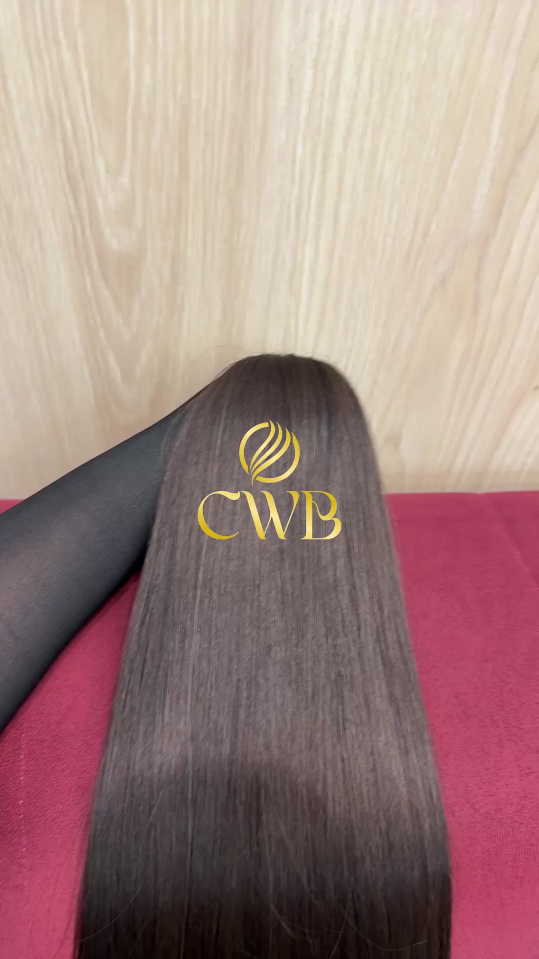 Cabelo Castanho Natural Claro 72cm 179g Brasileiro do Sul