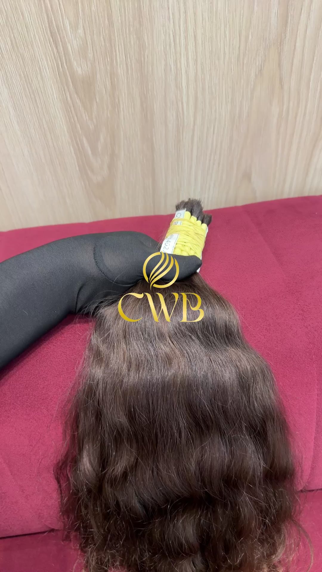 Cabelo Loiro Natural Escuro 48cm 179g Brasileiro do Sul