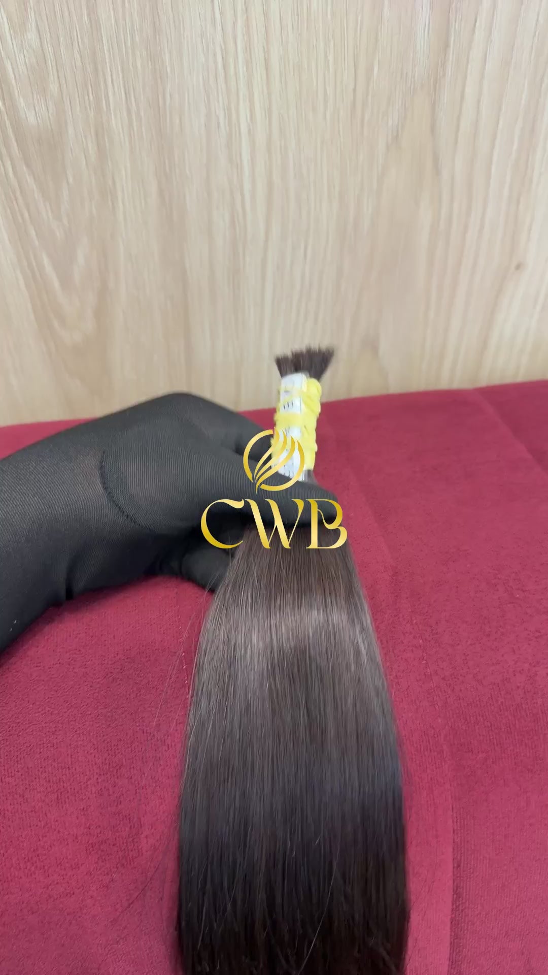 Cabelo Castanho Médio 42cm 32g Brasileiro do Sul