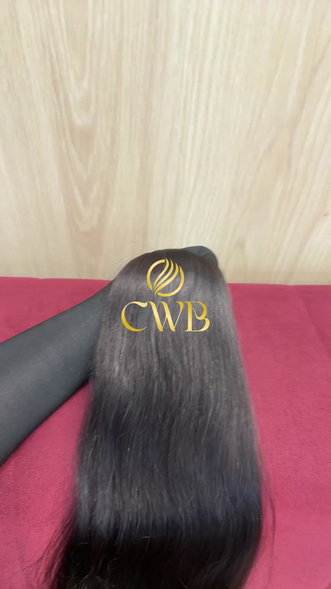 Cabelo Castanho Médio 57cm 102g Brasileiro do Sul