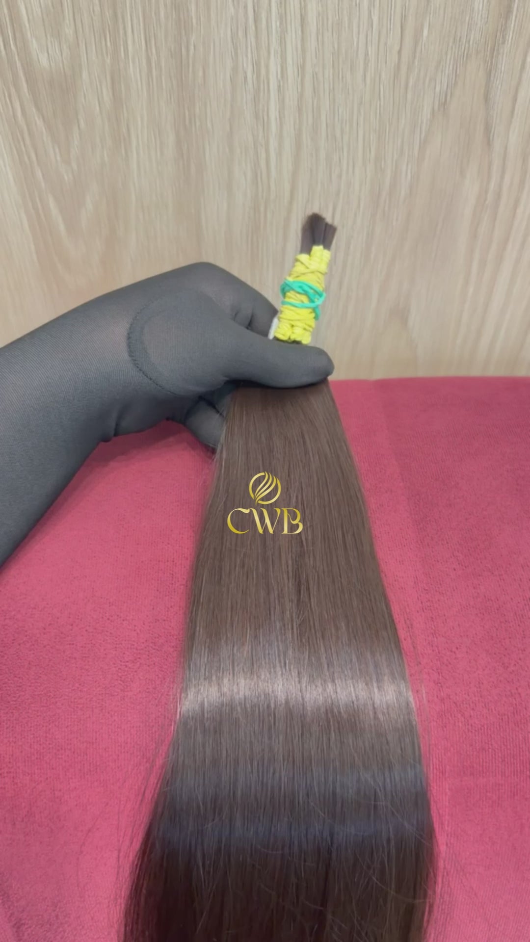 Cabelo Castanho Natural Claro 70cm 54g Brasileiro do Sul