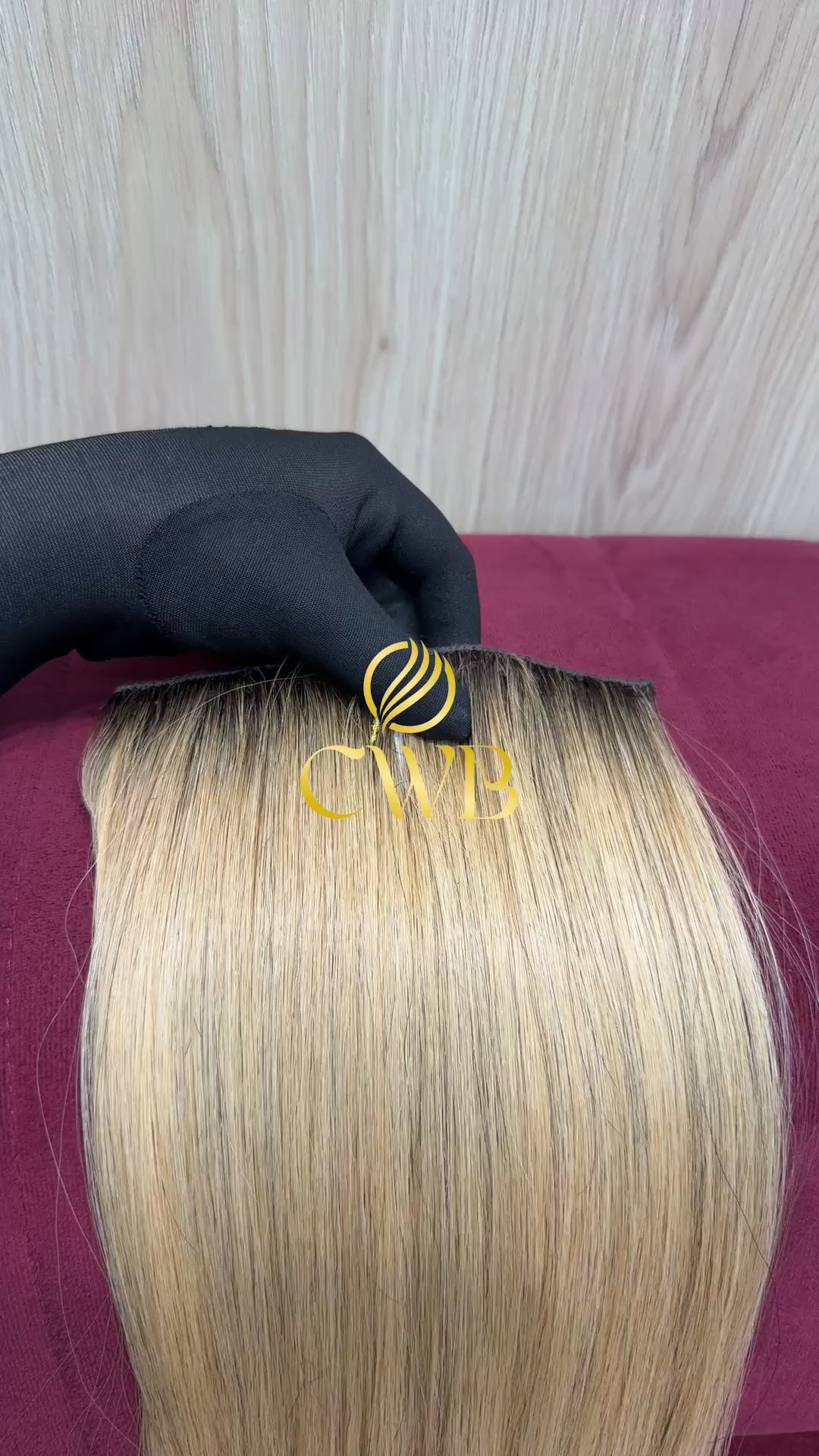 Cabelo Loiro Descolorido 50cm 147g Brasileiro do Sul