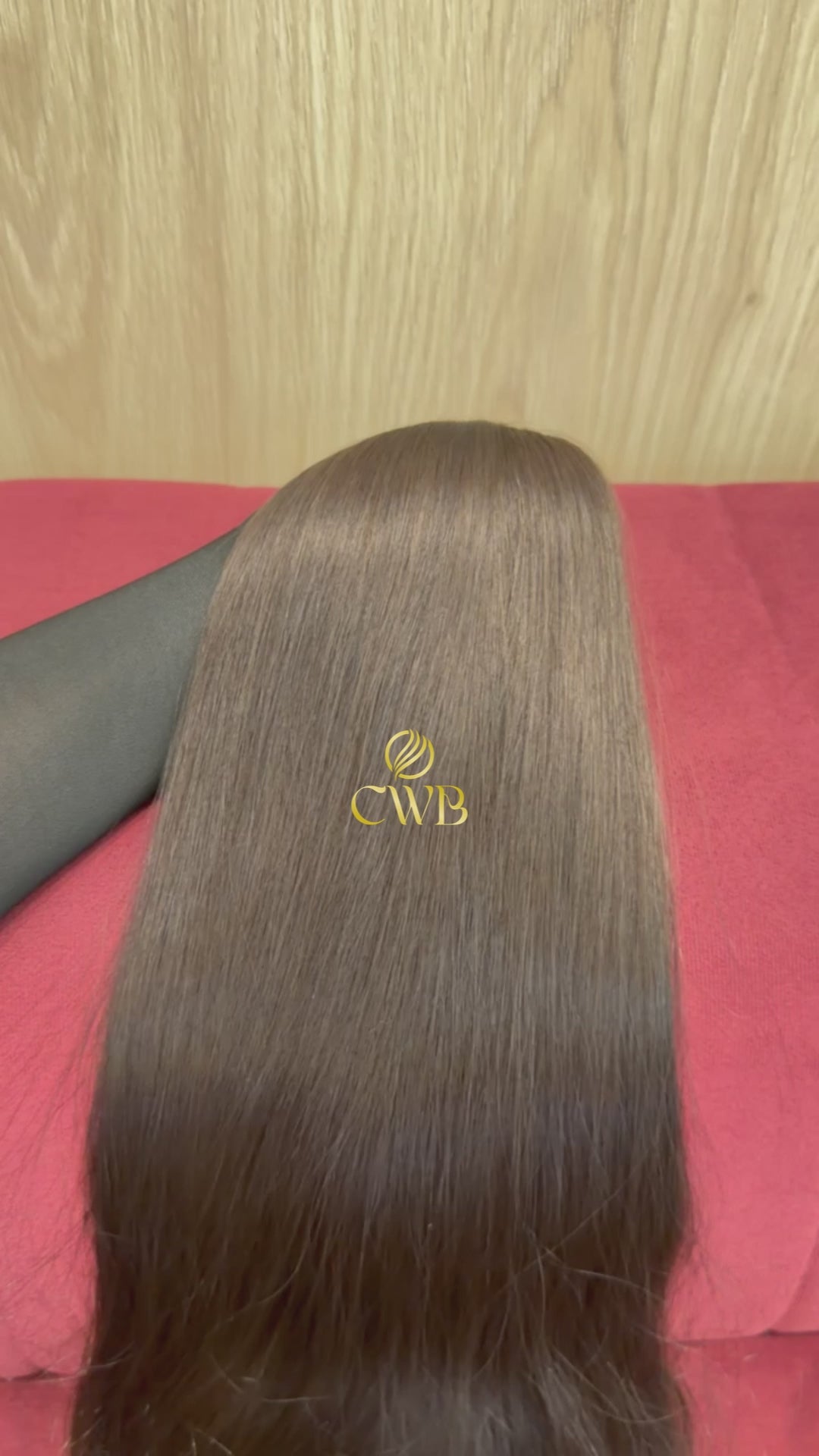 Cabelo Castanho Natural Claro 75cm 160g Brasileiro do Sul