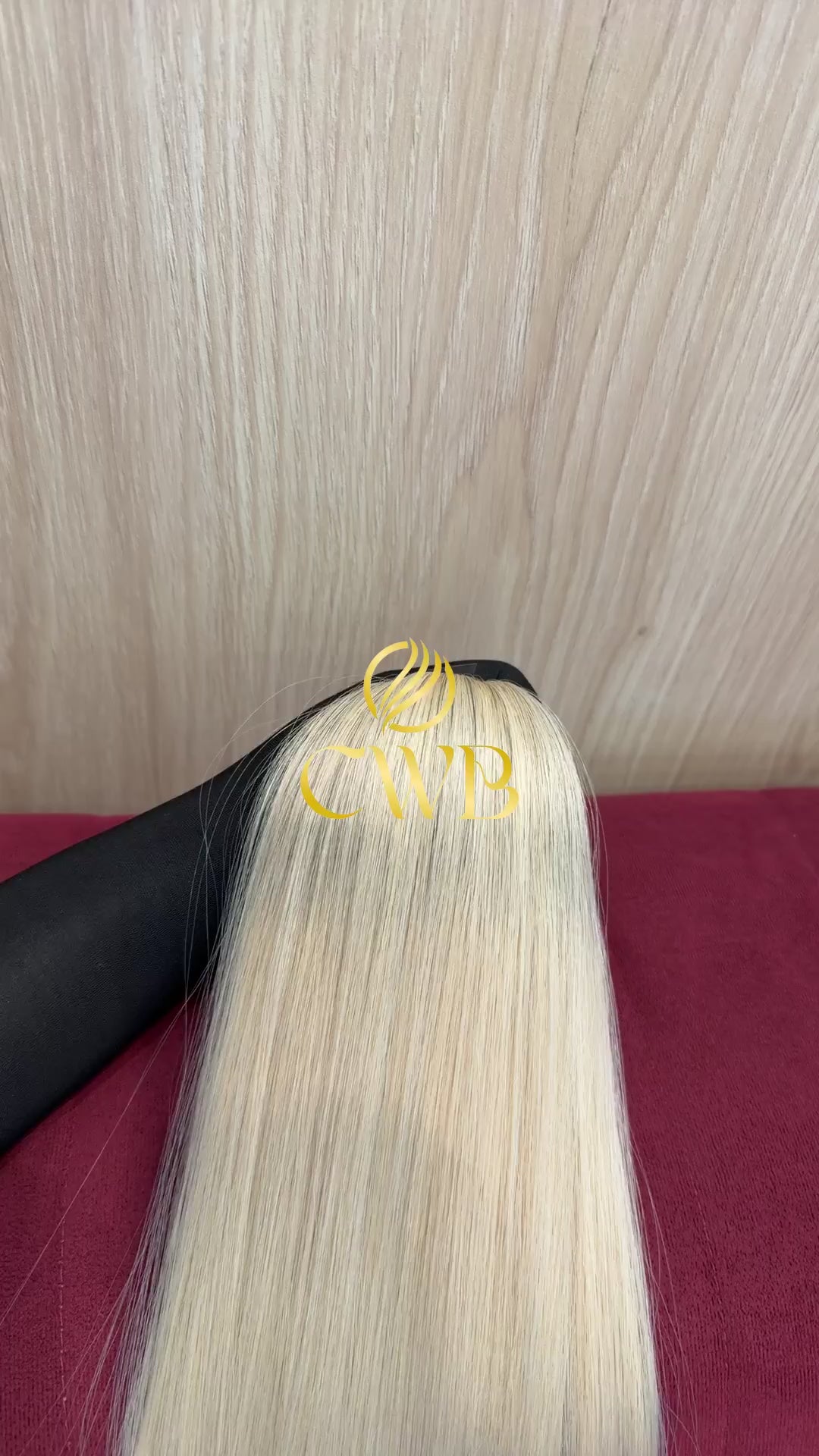 Cabelo Loiro Descolorido Raiz Esfumada 68cm 114g Brasileiro do Sul