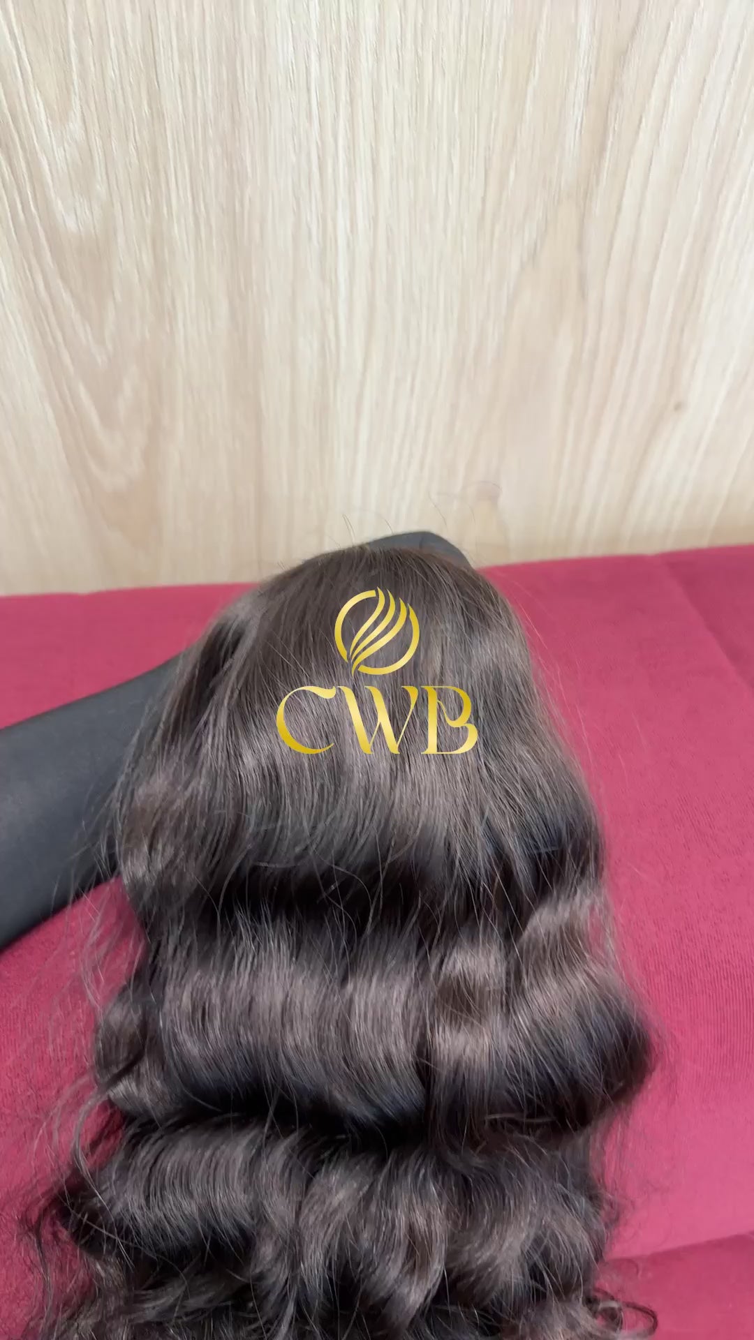 Cabelo Castanho Natural Escuro 48cm 166g Brasileiro do Sul