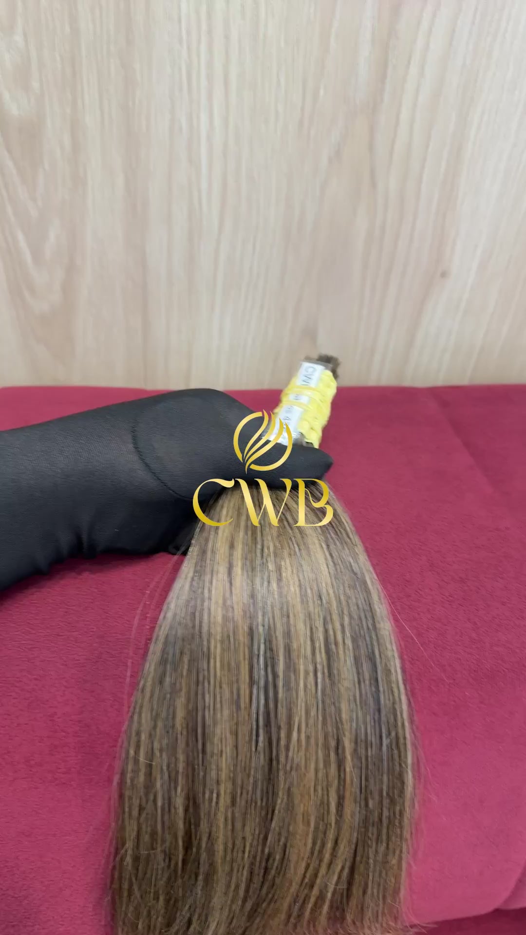 Cabelo Loiro Descolorido Mesclado 38cm 73g Brasileiro do Sul