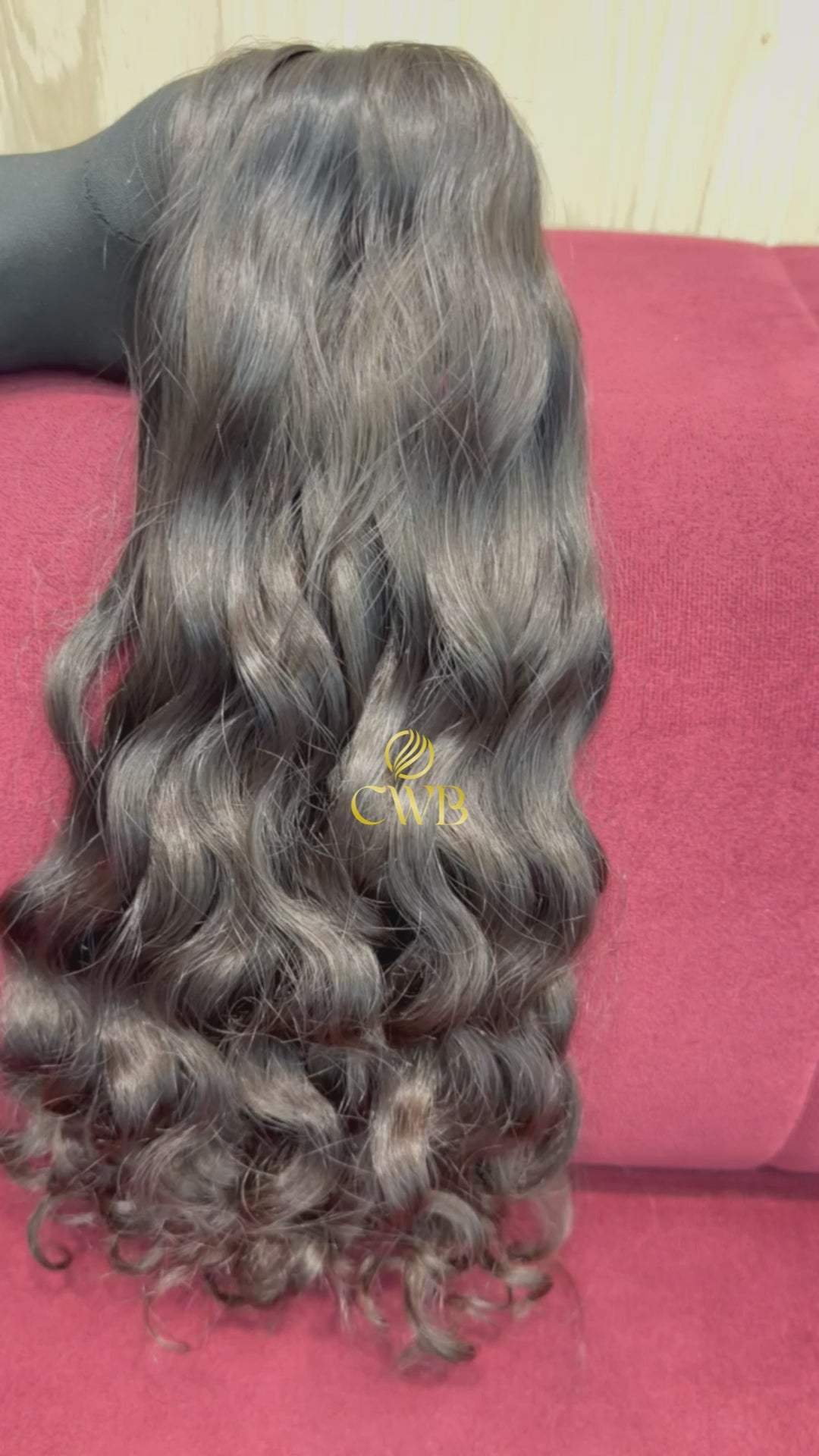 Cabelo Castanho Escuro Natural 49cm 91g Brasileiro do Sul