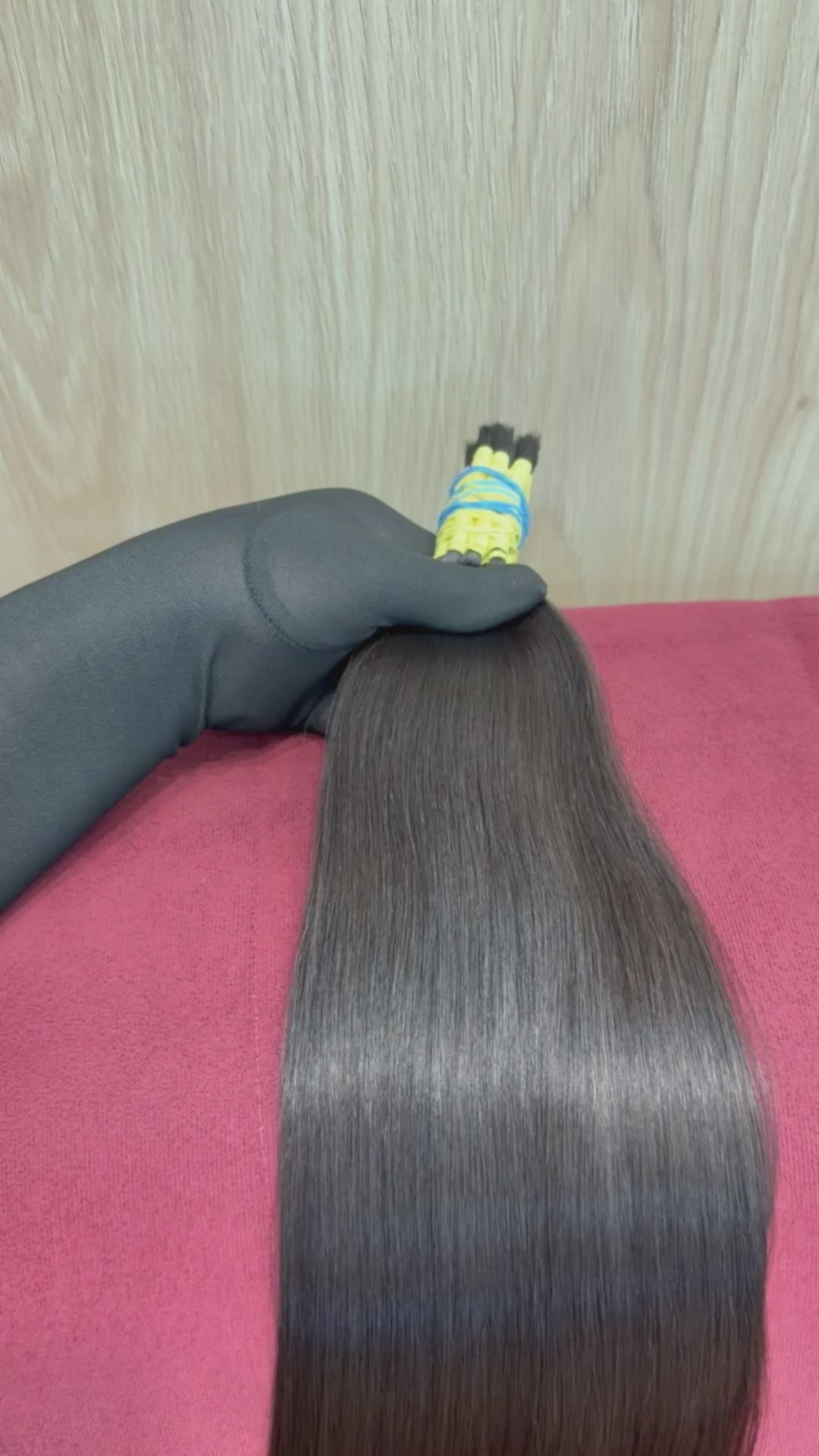 Cabelo Castanho Natural Claro 60cm 144g Brasileiro do Sul