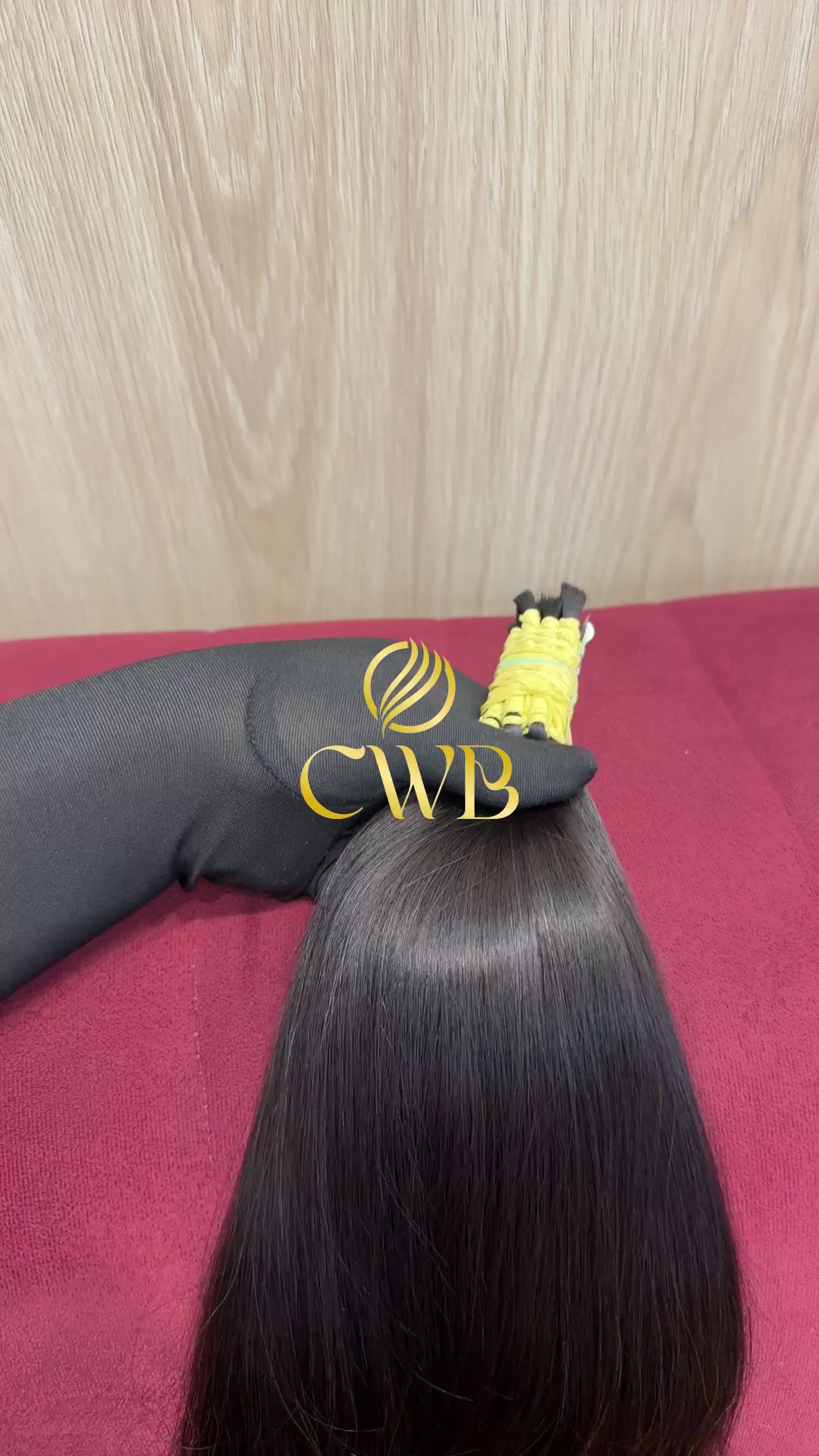 Cabelo Castanho Natural Escuro 44cm 82g Brasileiro do Sul