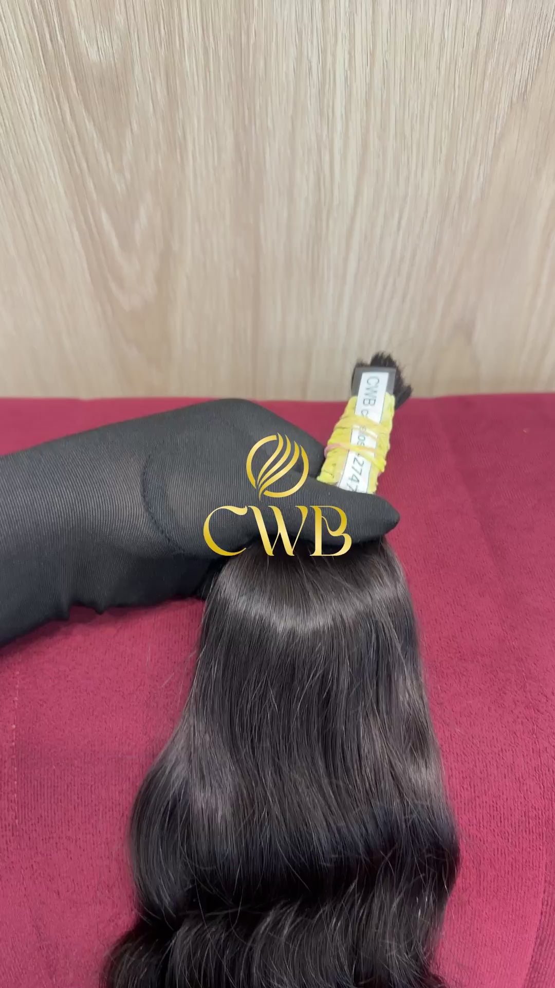 Cabelo Castanho Médio 48cm 76g Brasileiro do Sul