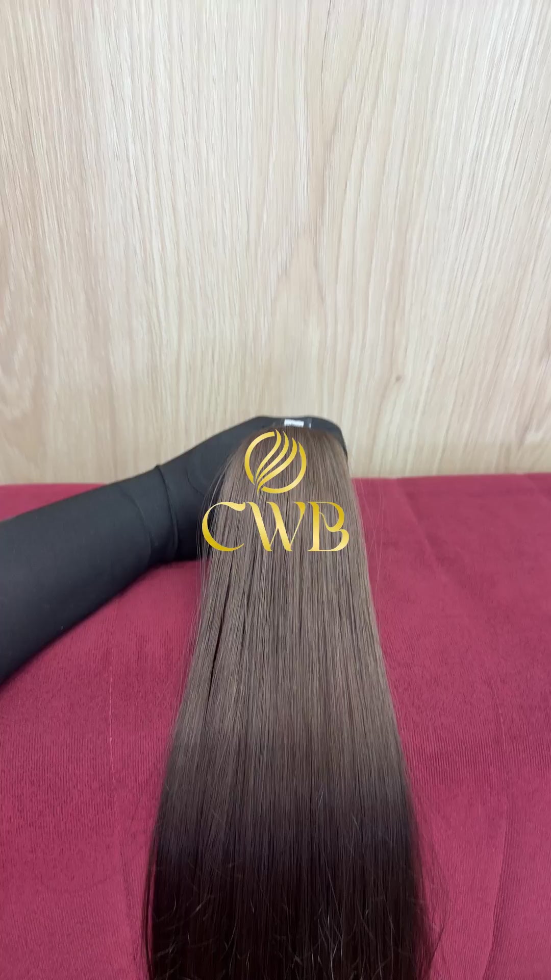 Cabelo Loiro Natural Escuro 62cm 77g Brasileiro do Sul