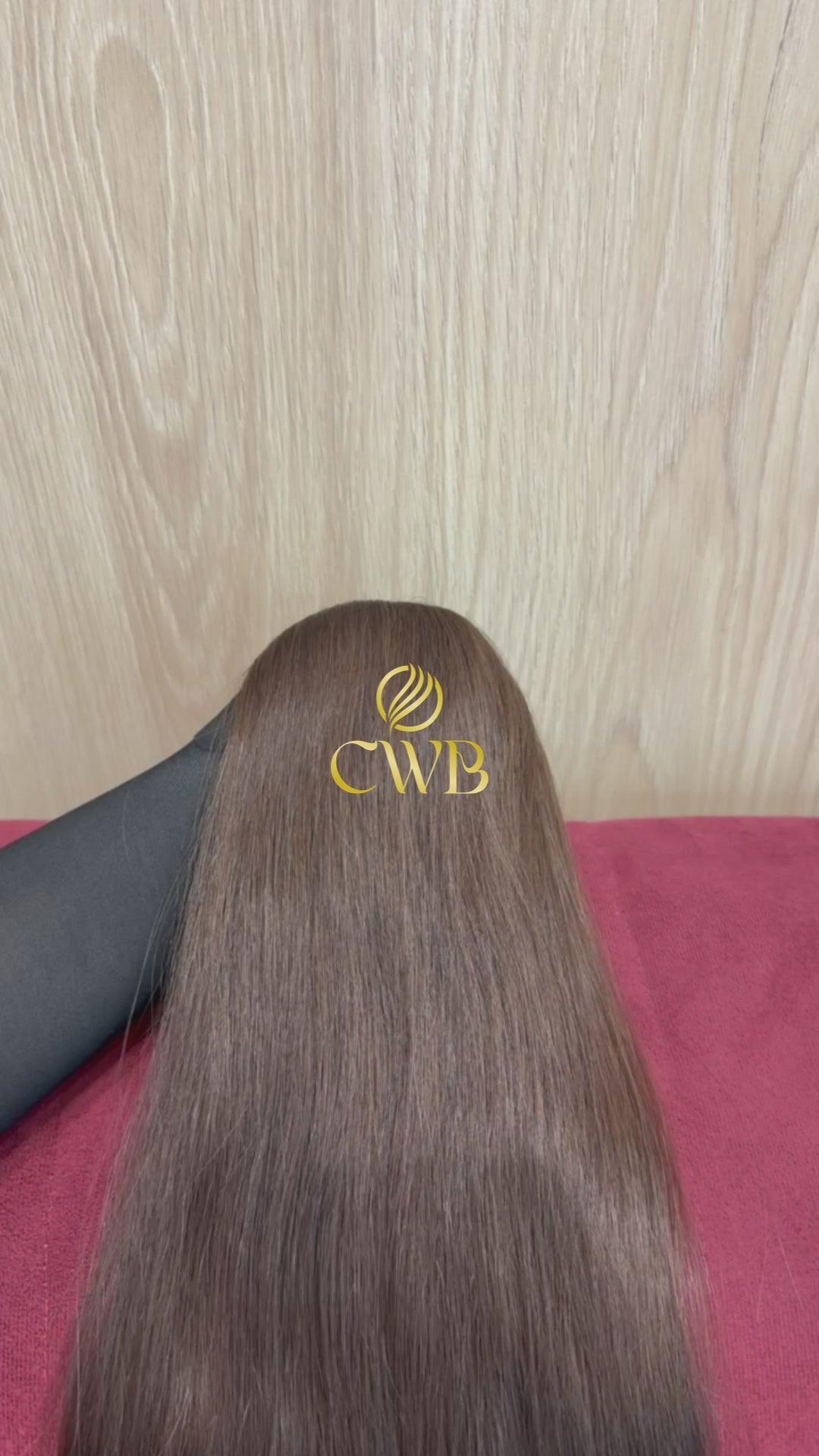 Cabelo Loiro Natural Escuro 74cm 129g Ondulado Brasileiro do Sul
