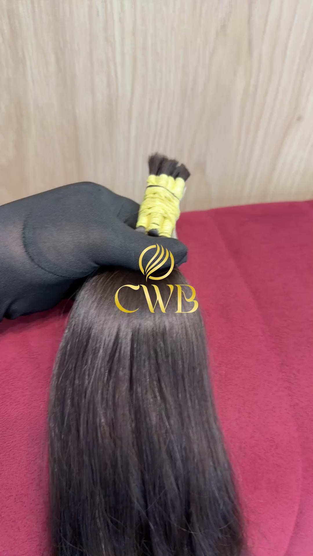 Cabelo Castanho Médio 44cm 92g Brasileiro do Sul