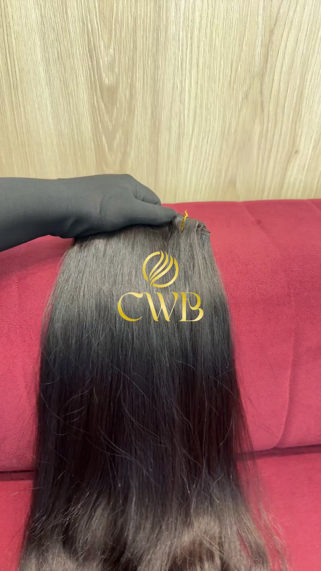 Cabelo Castanho Escuro Natural 60cm 140g Brasileiro do Sul
