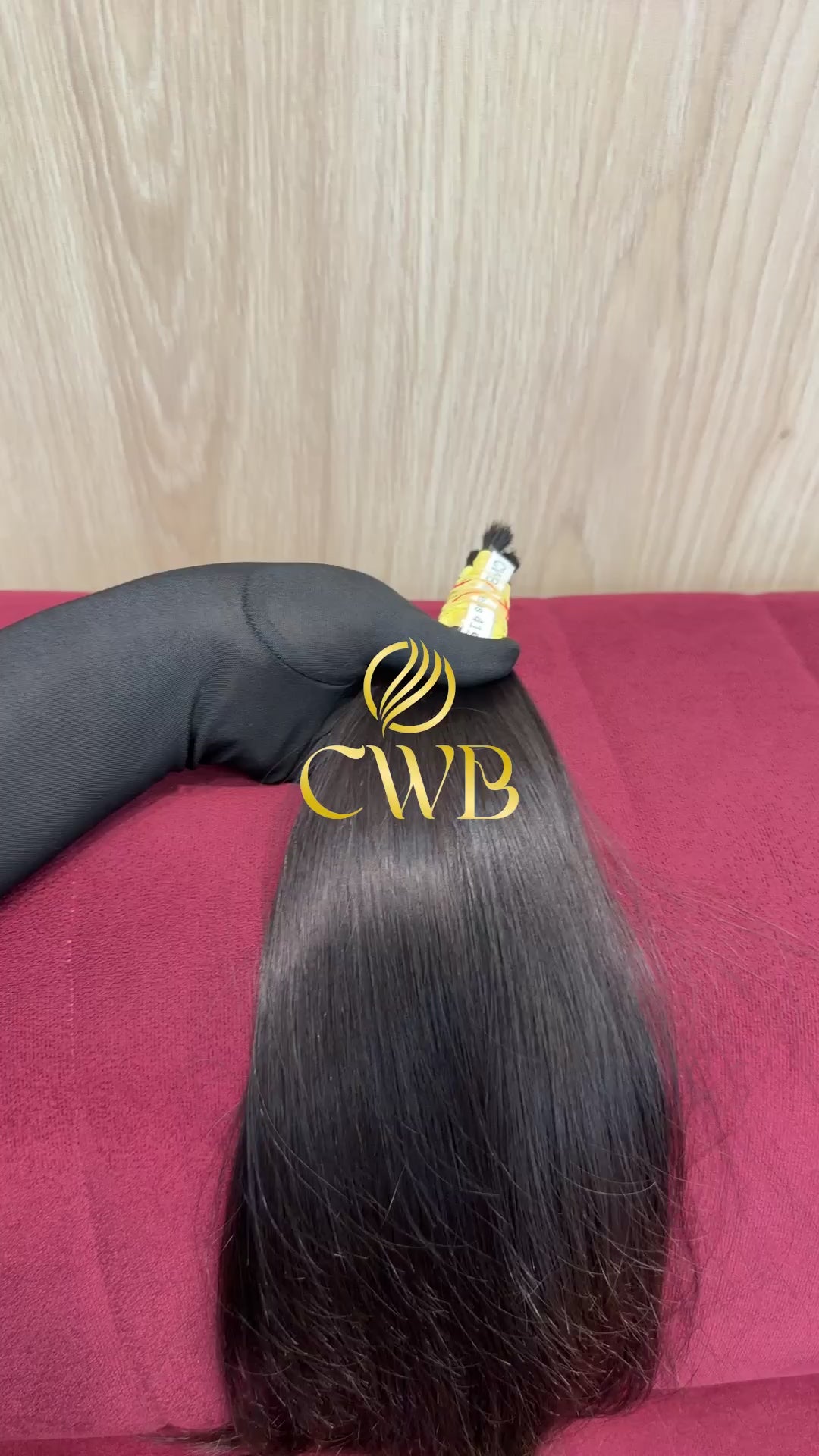 Cabelo Castanho Natural Médio 45cm 58g Brasileiro do Sul