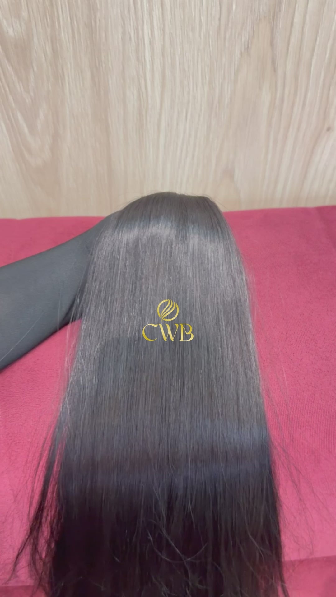 Cabelo Castanho Natural Médio 62cm 131g Brasileiro do Sul