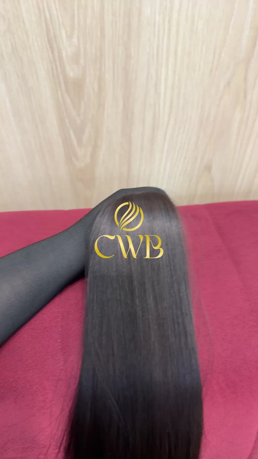 Cabelo Castanho Natural Médio 60cm 126g Brasileiro do Sul