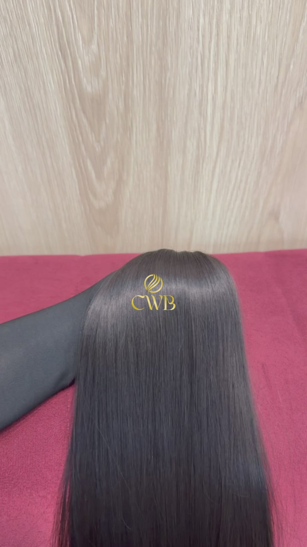 Cabelo Castanho Natural Médio 51cm 108g Brasileiro do Sul