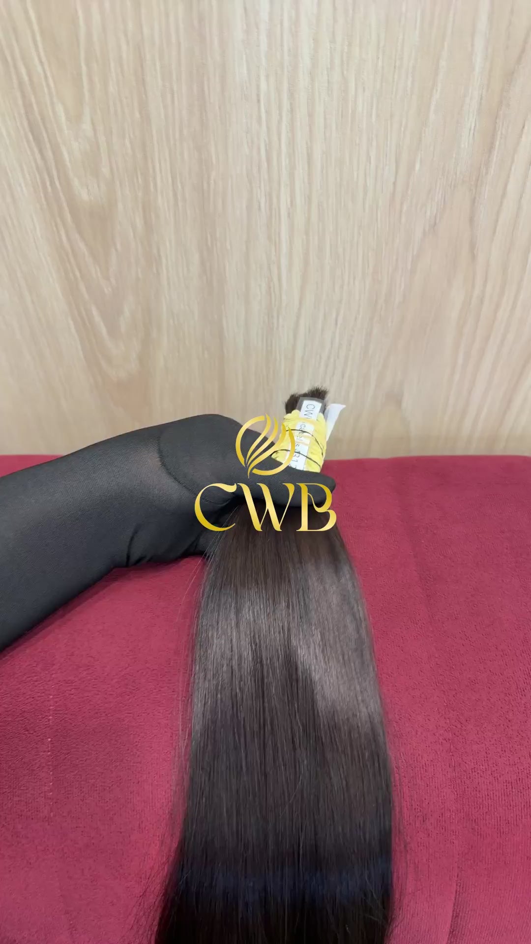 Cabelo Castanho Claro 57cm 117g Brasileiro do Sul