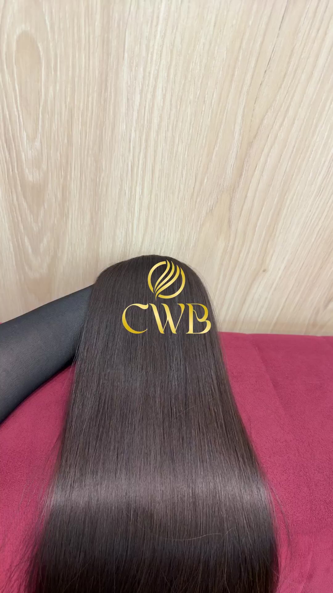 Cabelo Castanho Natural Médio 78cm 170g Brasileiro do Sul