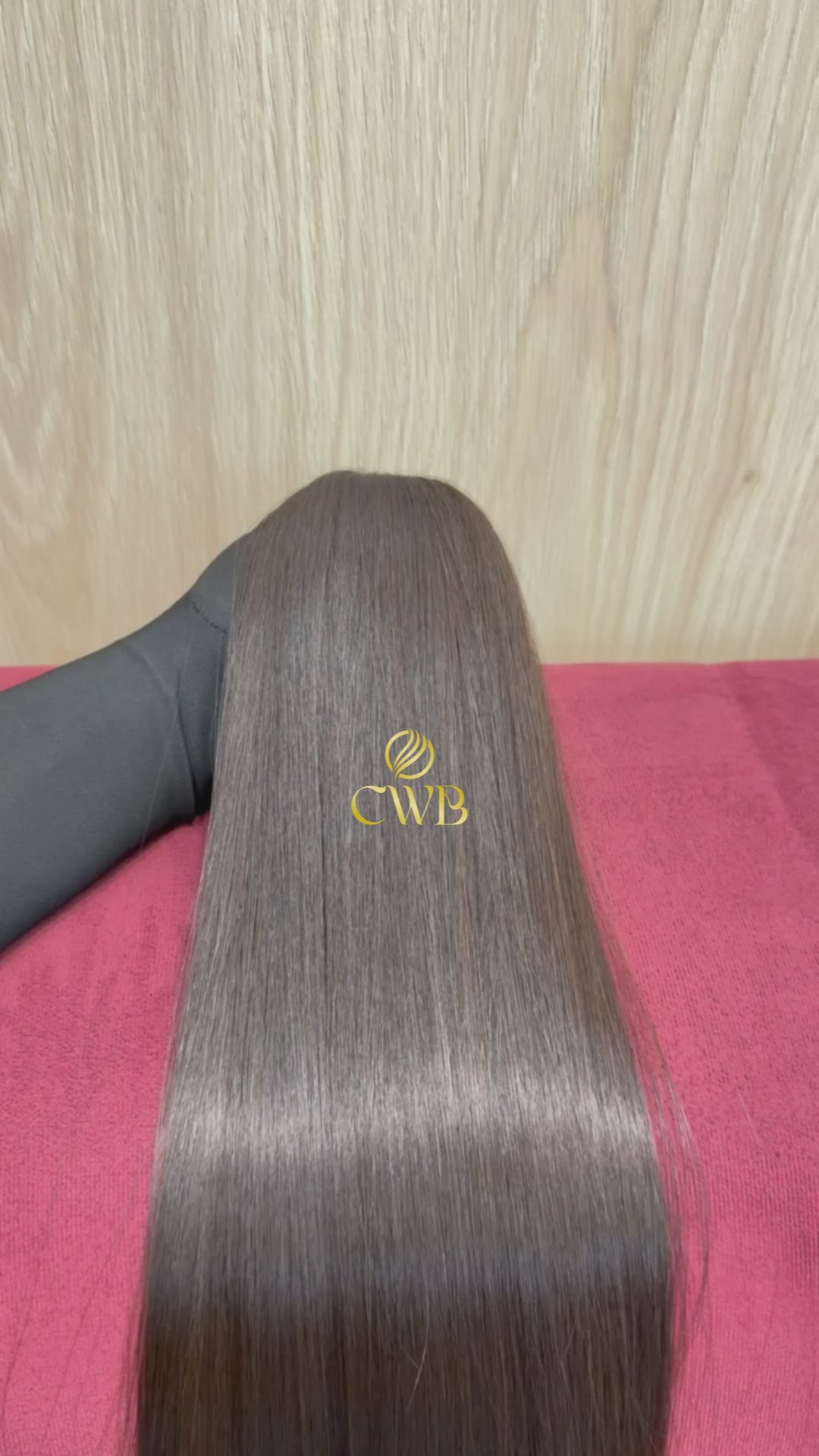 Cabelo Castanho Natural Claro 70cm 95g Brasileiro do Sul