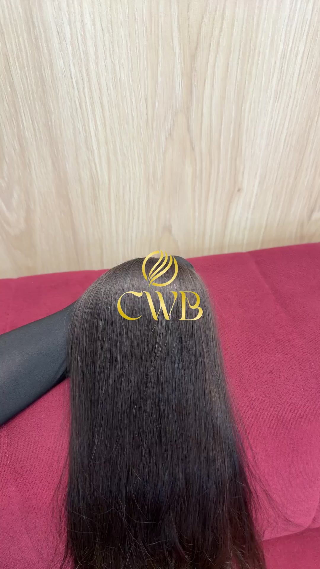 Cabelo Castanho Médio 61cm 138g Brasileiro do Sul