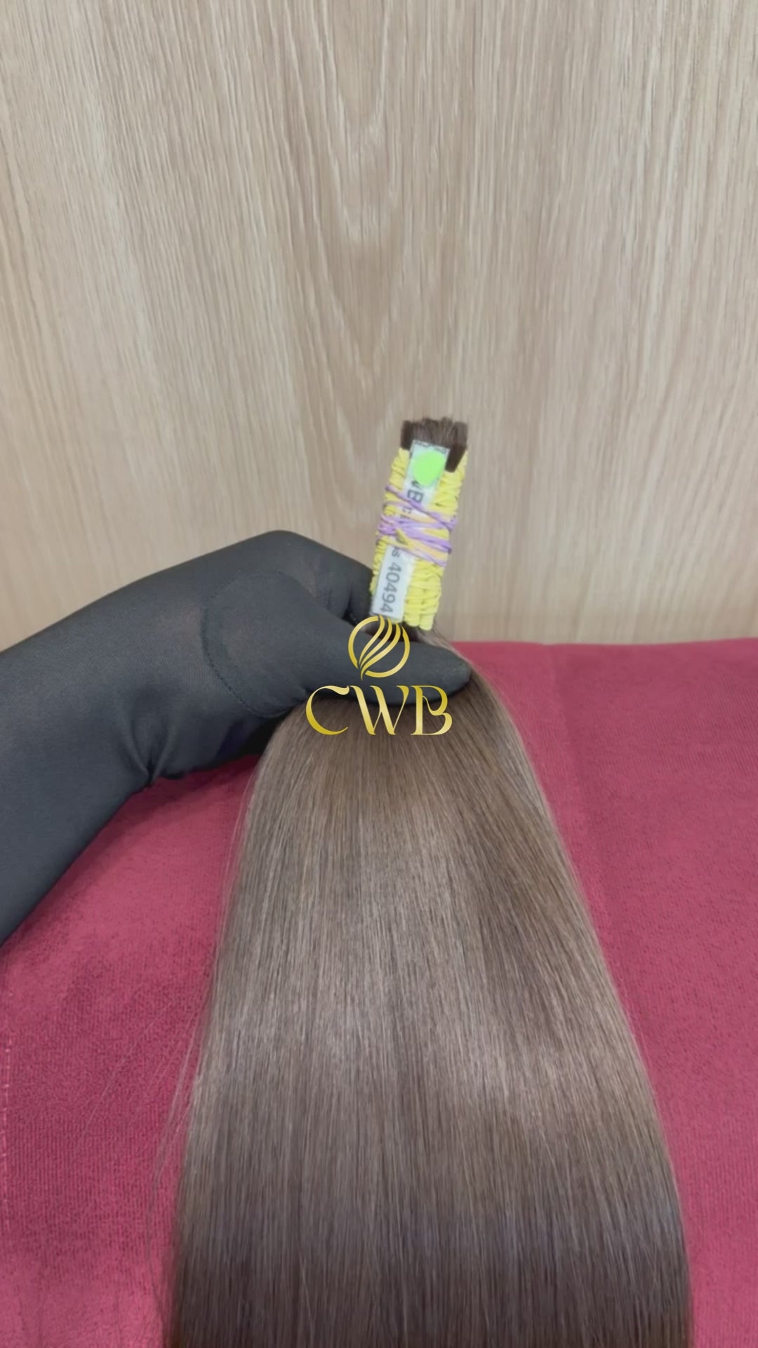 Cabelo Loiro Natural Escuro 65cm 121g Brasileiro do Sul