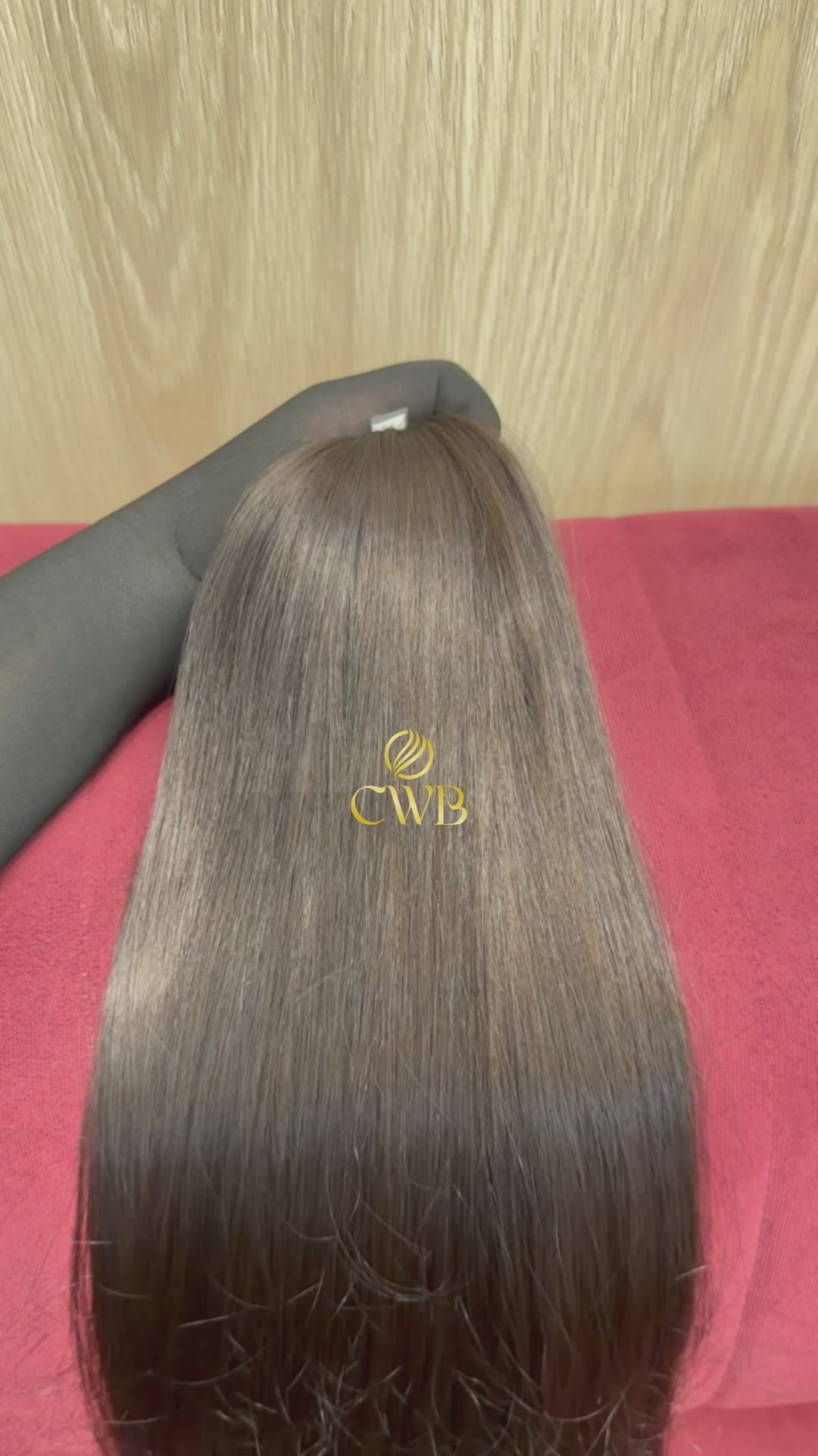 Cabelo Castanho Natural Médio 72cm 190g Brasileiro do Sul