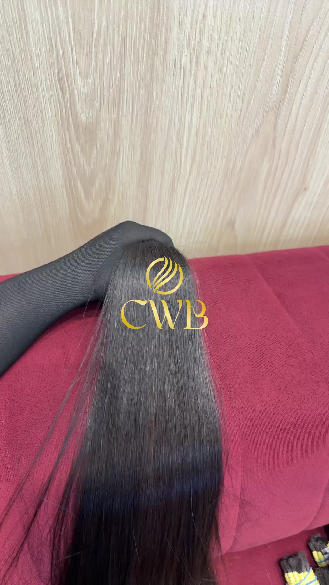 Cabelo Castanho Escuro Natural 65cm 134g Brasileiro do Sul