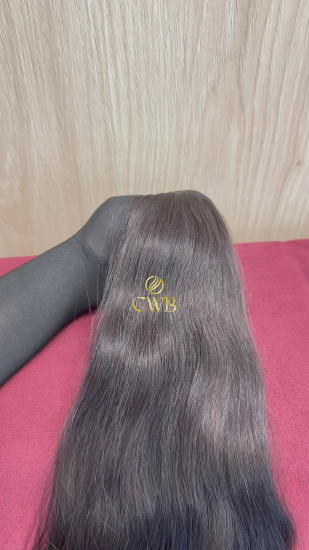 Cabelo Castanho Médio 74cm 141g Brasileiro do Sul