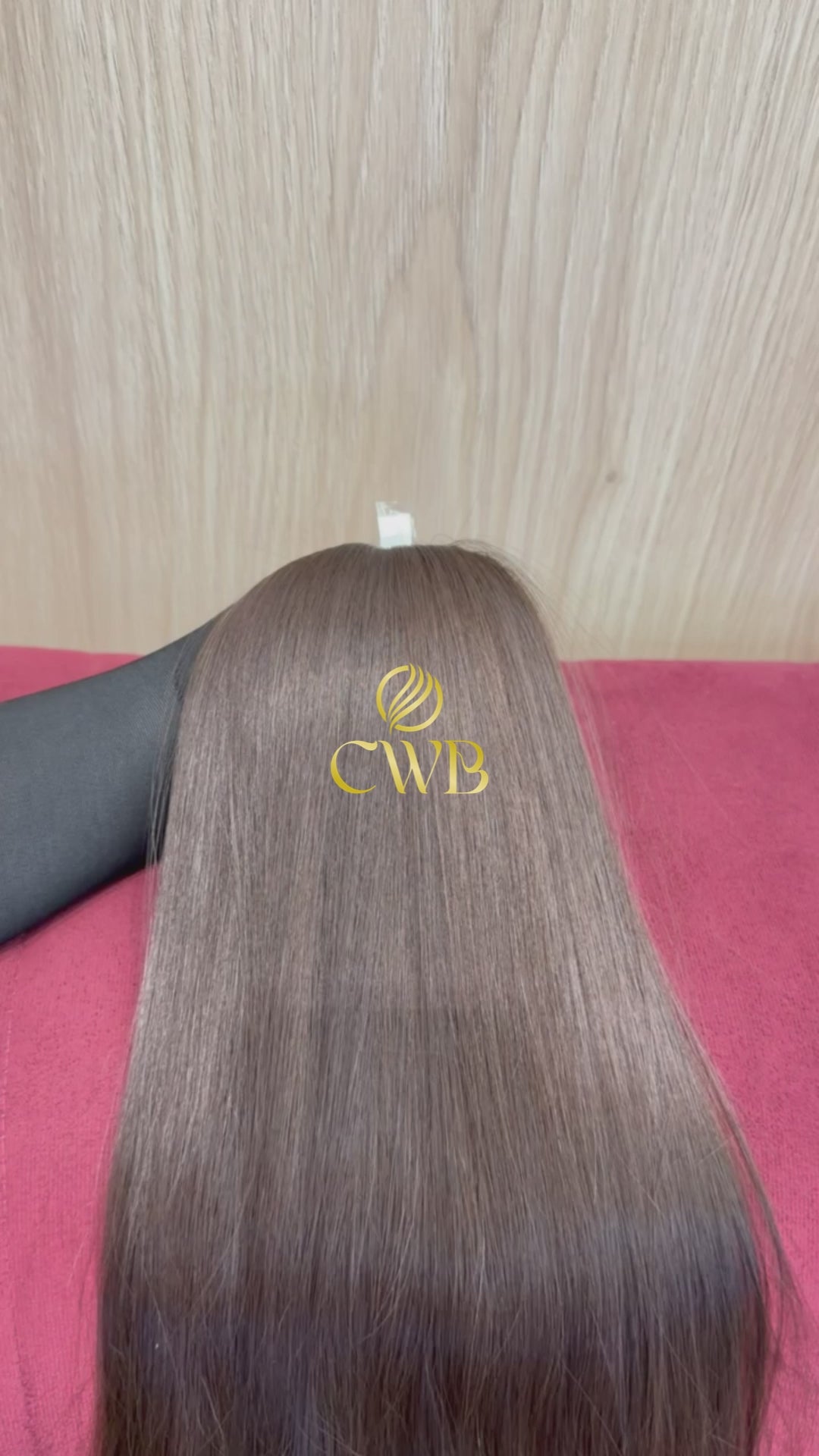 Cabelo Loiro Natural Escuro 68cm 182g Brasileiro do Sul
