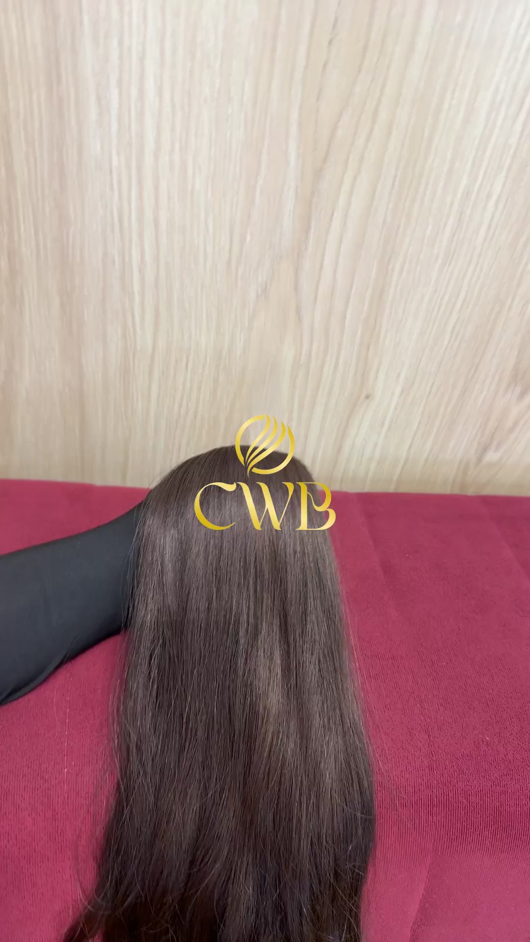 Cabelo Castanho Claro 57cm 98g Brasileiro do Sul