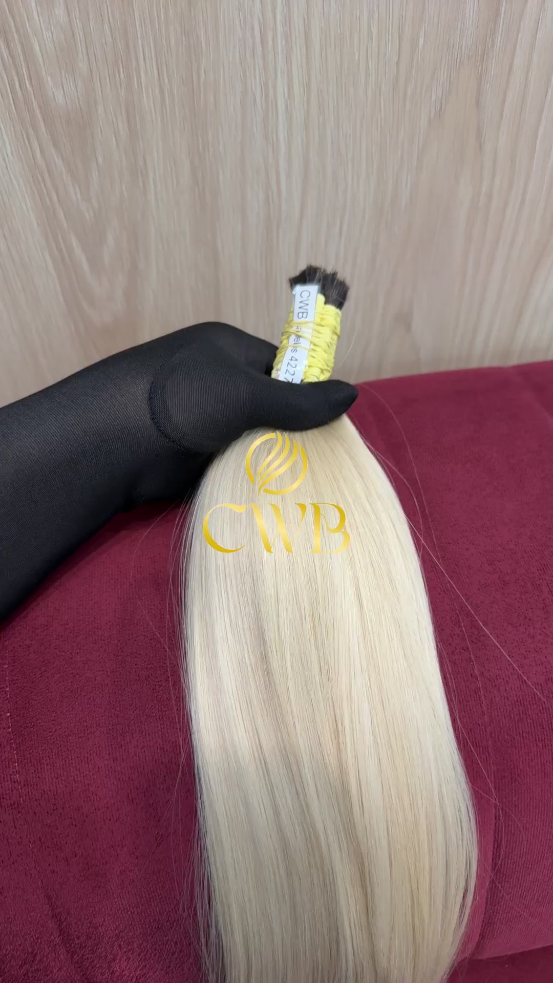 Cabelo Loiro Descolorido Global 56cm 116g Brasileiro do Sul